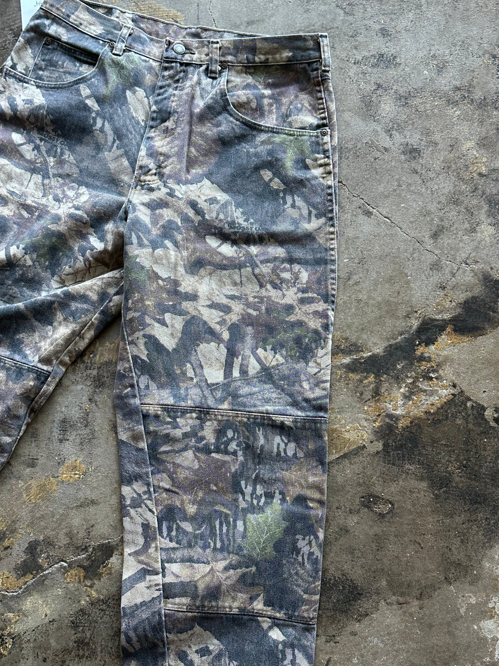 34x34 - Wrangler Camo Double Knee Work Pants