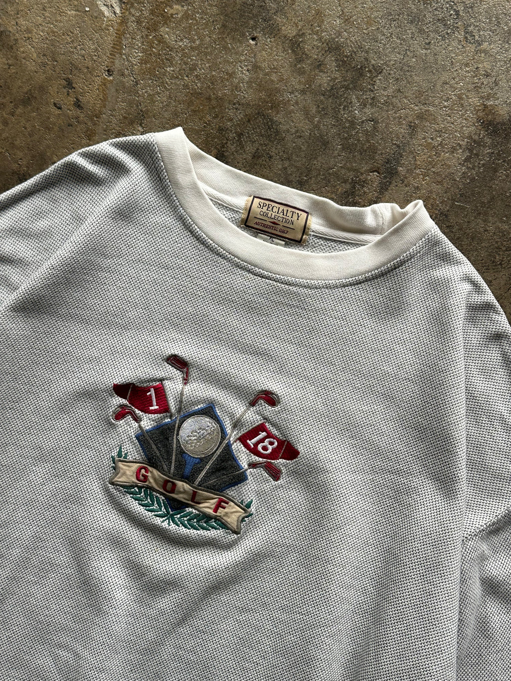 XL - Specialty Collection Golf Crewneck