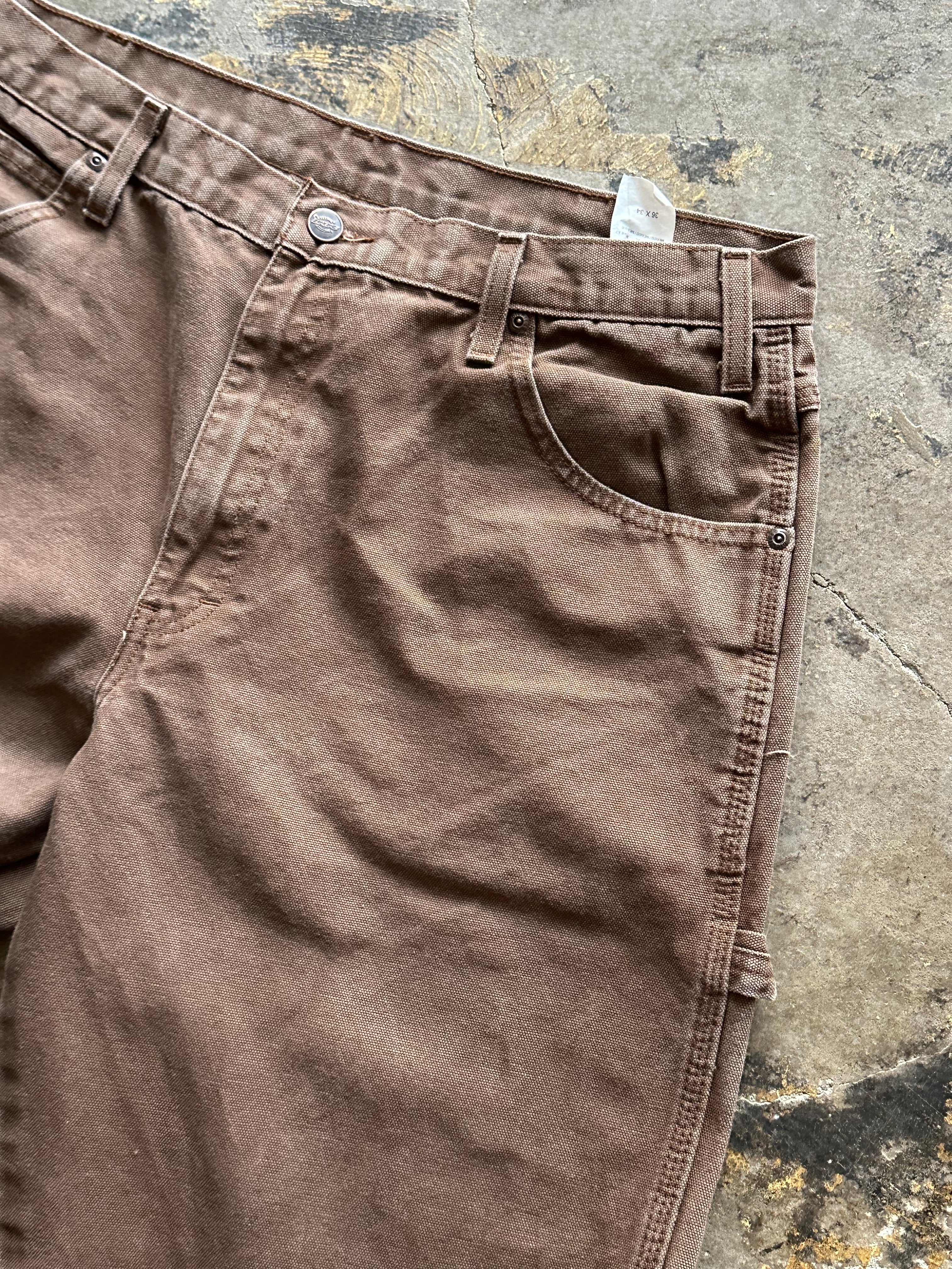 36x34 - Dickies Brown Work Pants