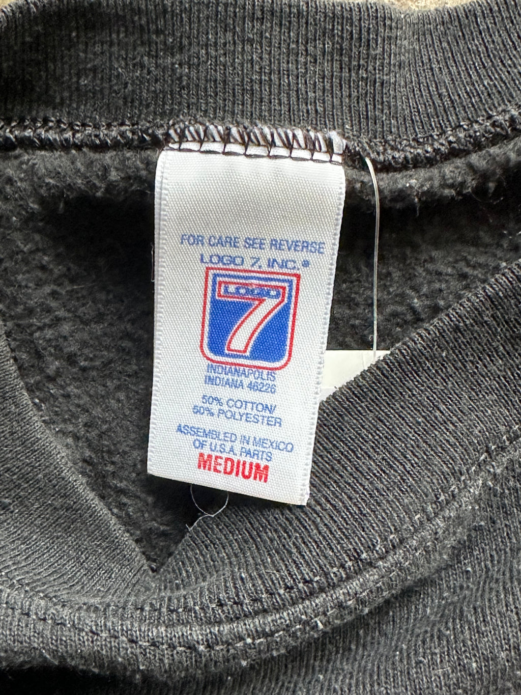 M - St. Louis Rams Super Bowl XXXIV Champions Crewneck – Black