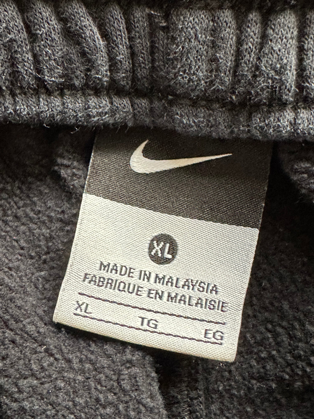 XL - Nike Cargo Fleece Sweatpants – Black