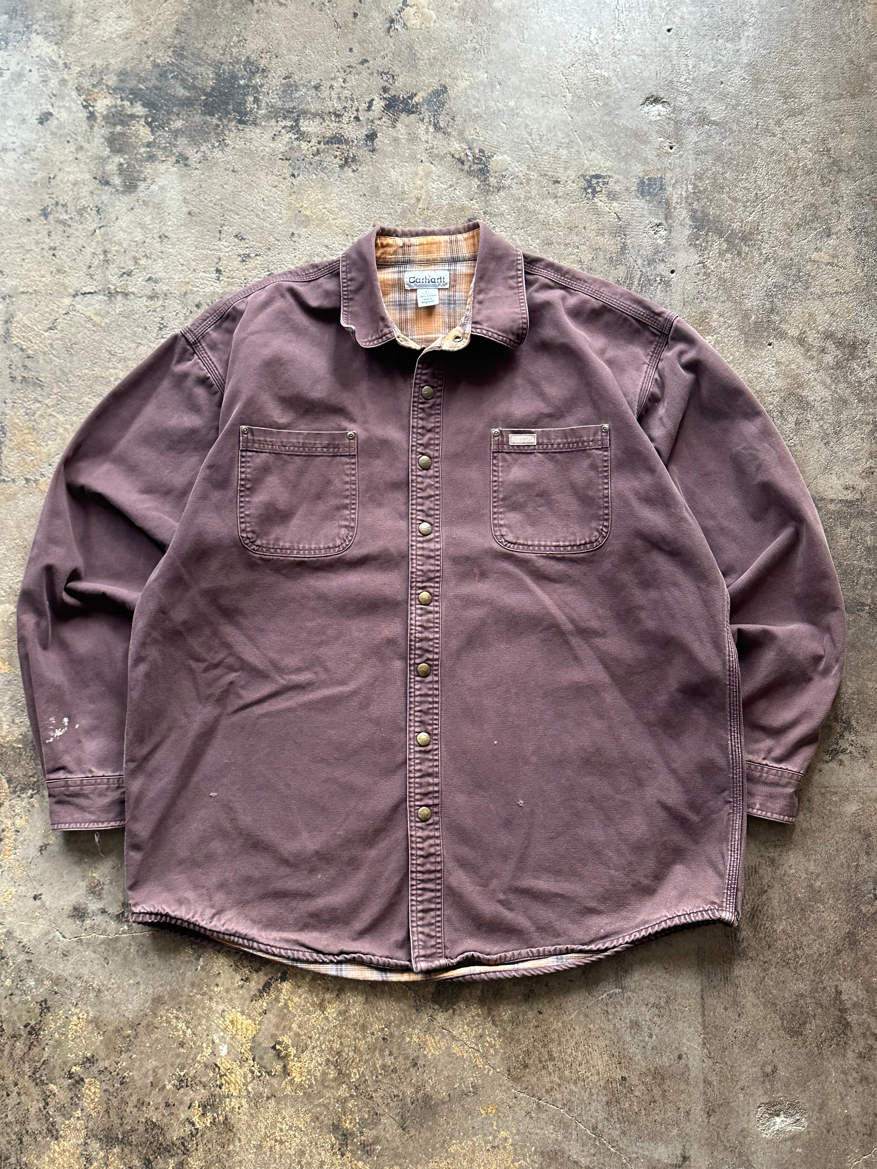 XLT - Vintage Carhartt Button-Up Workwear Shirt