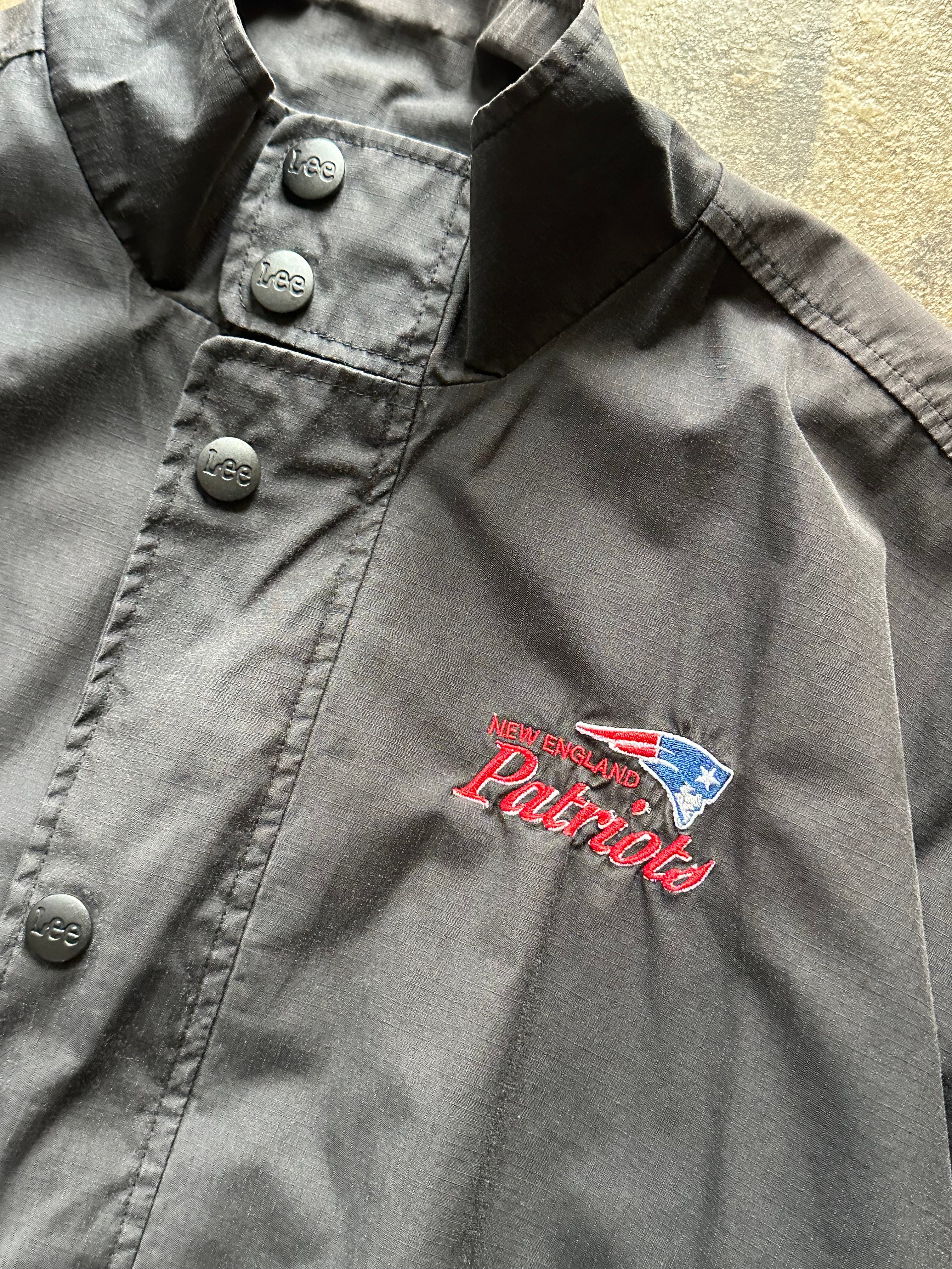 L - Lee New England Patriots Lightweight Jacket – Black
