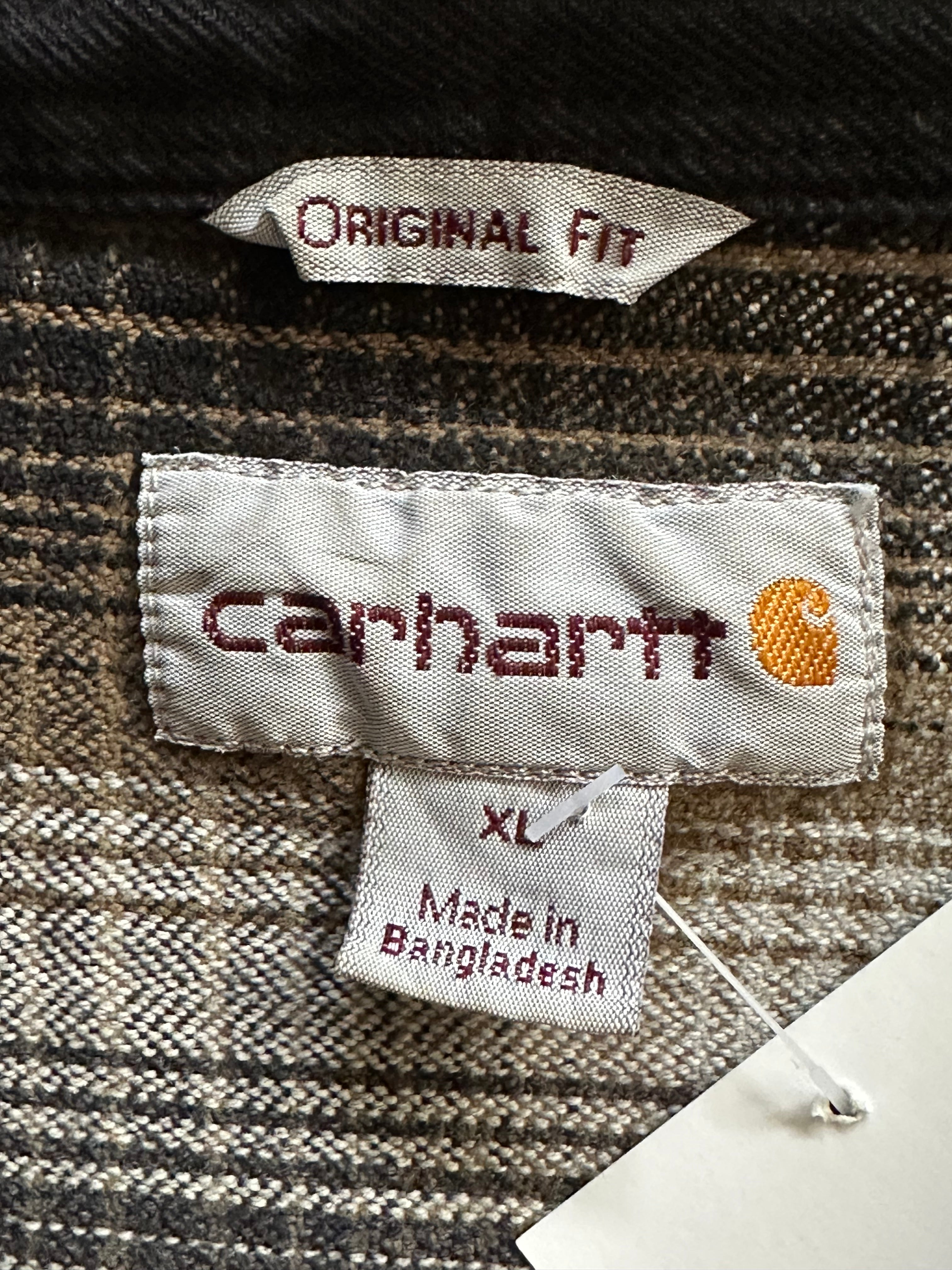 XL - Carhartt Plaid Flannel Shirt