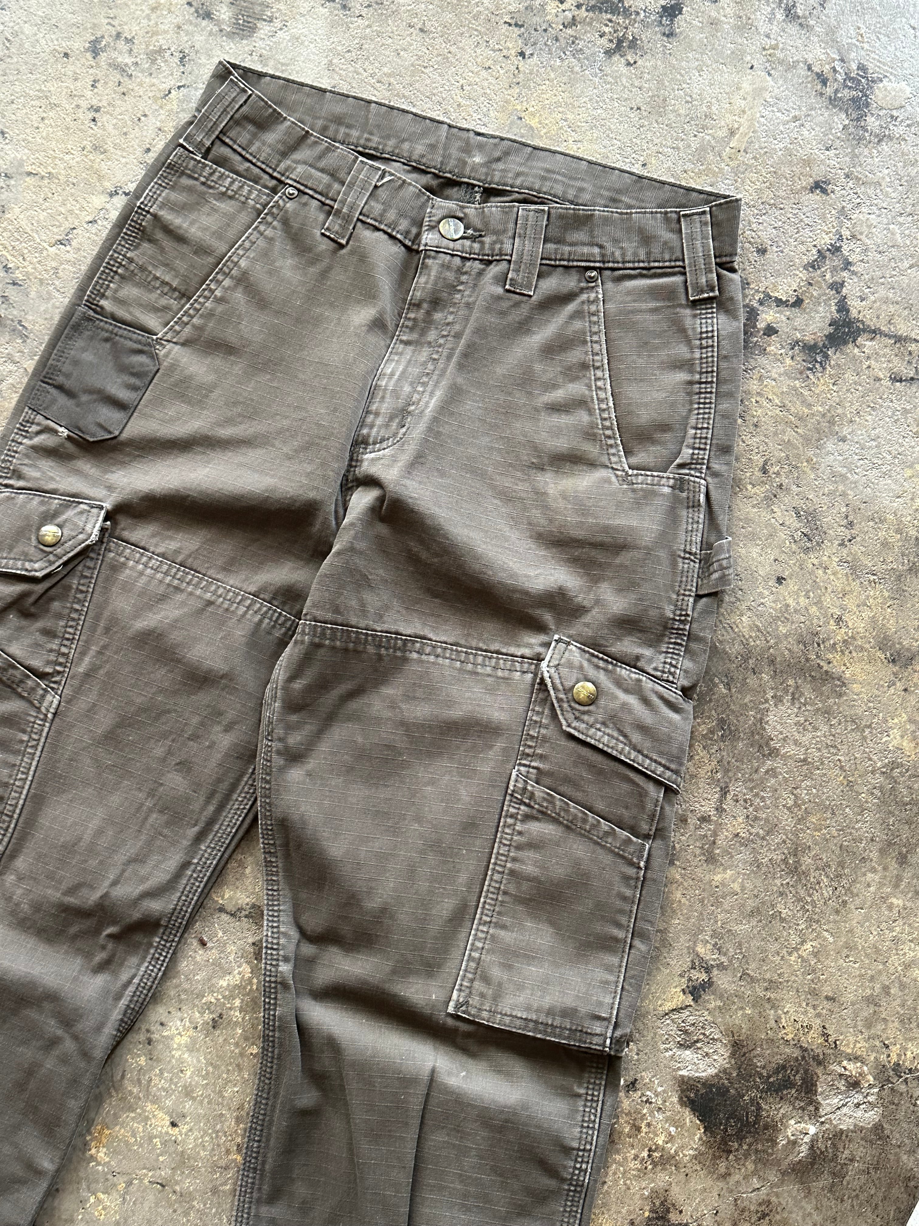 31x32 - Carhartt Brown Cargo Work Pants