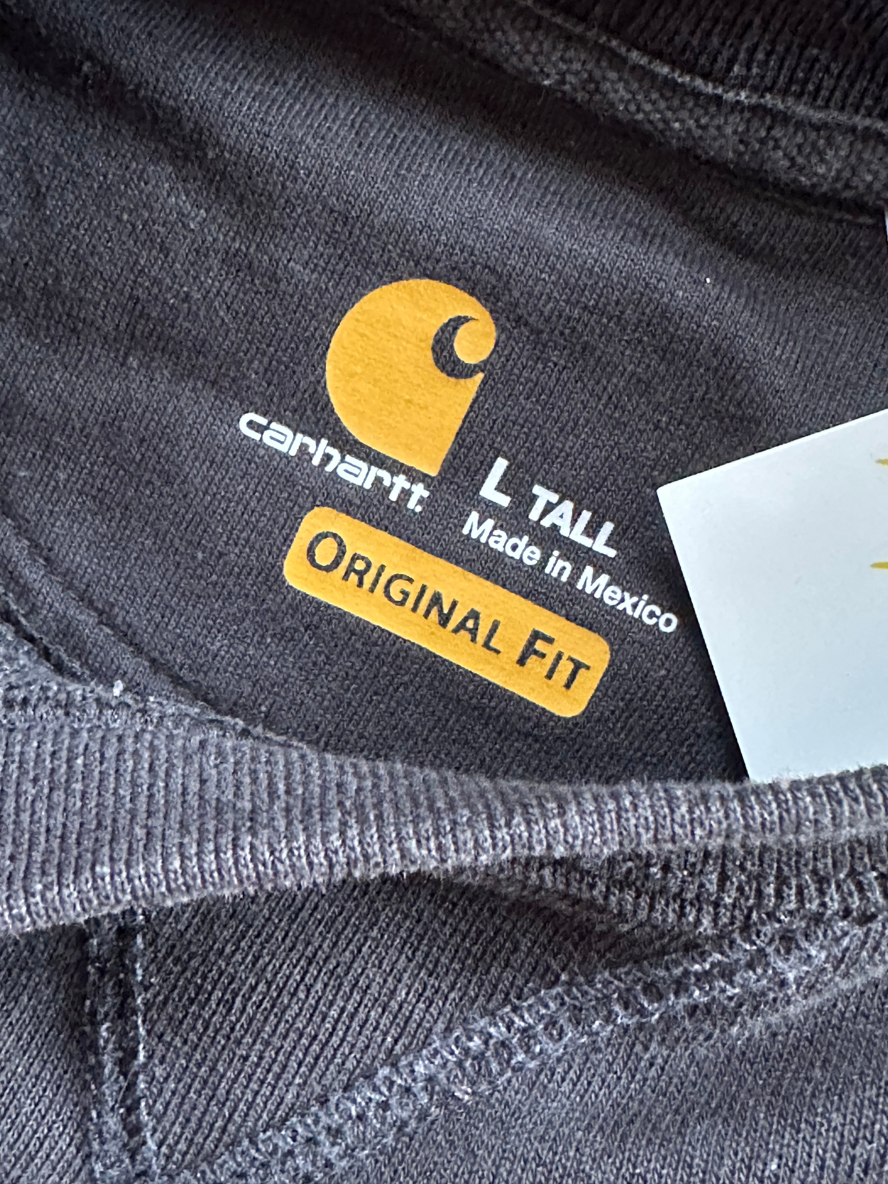 LT - Carhartt Black Crewneck Sweatshirt – Original Fit