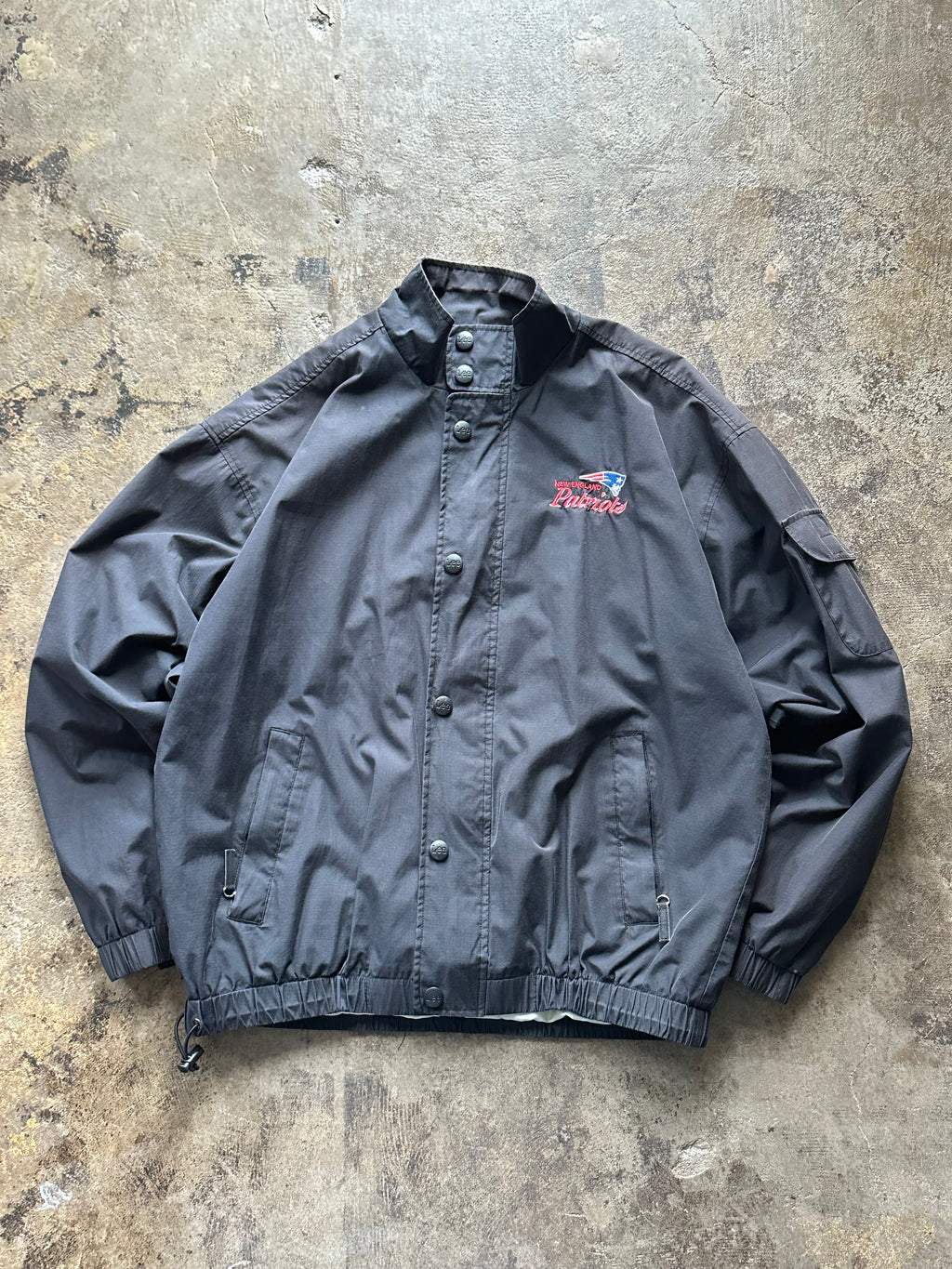 L - Lee New England Patriots Lightweight Jacket – Black