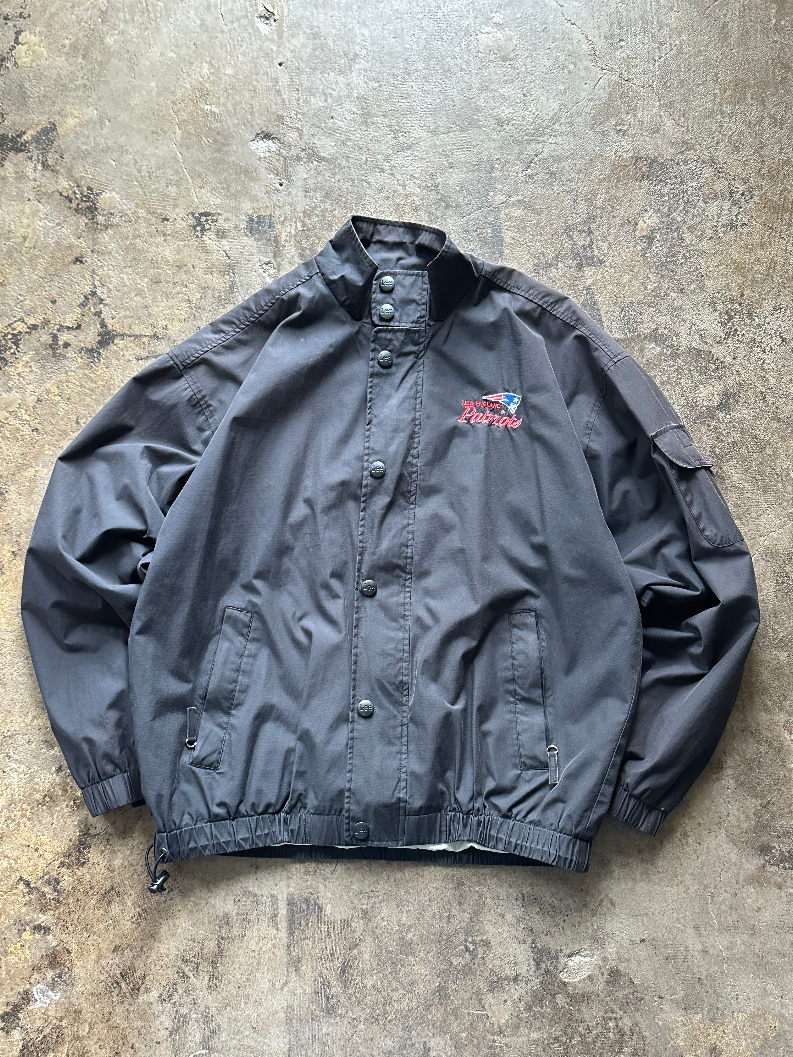 L - Lee New England Patriots Lightweight Jacket – Black