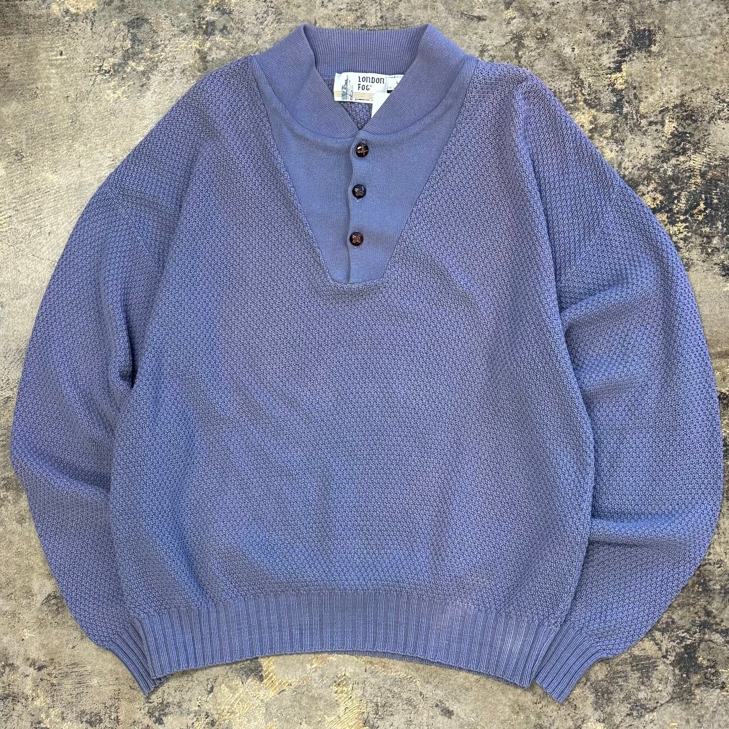 L - London Fog knit Sweater