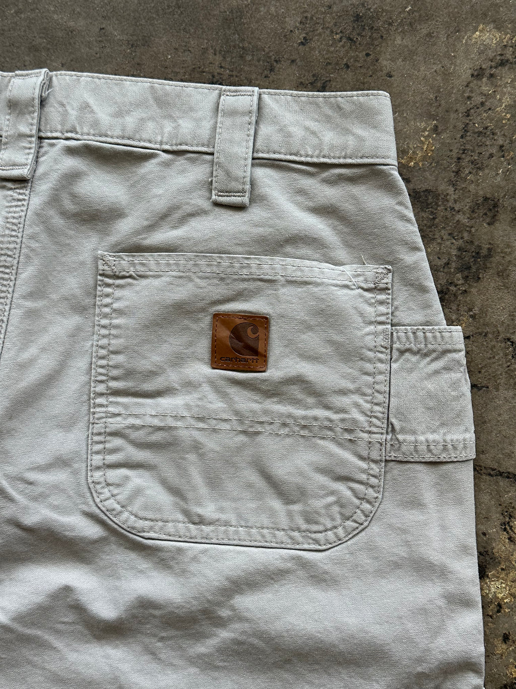 32x30 - Carhartt Tan Utility Work Pants Loose Original