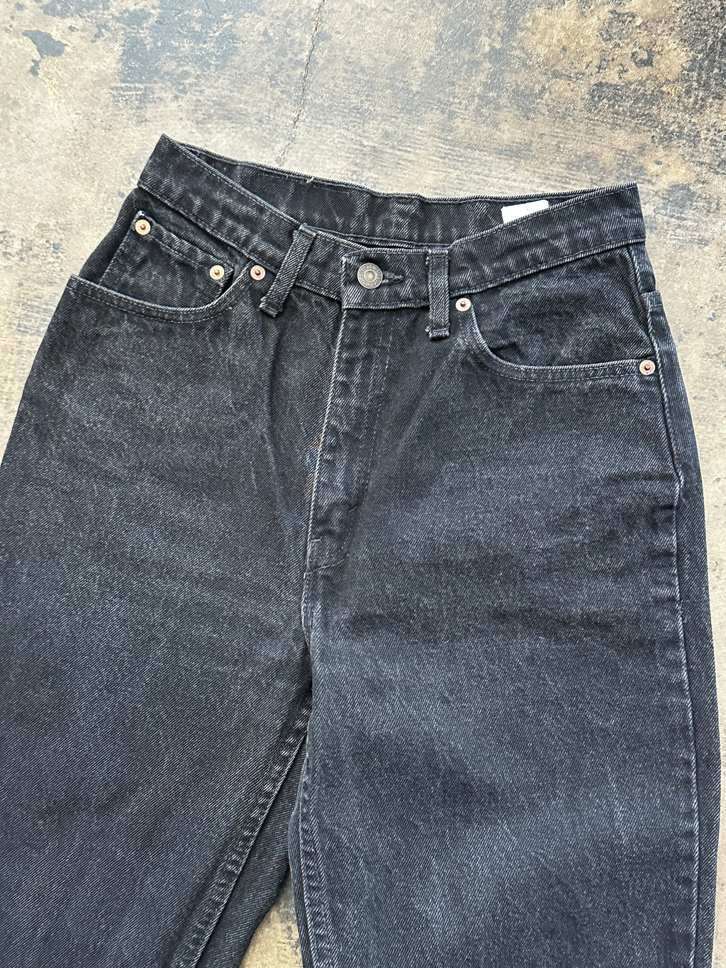 9 - Vintage Levi’s Black Denim Jeans – Made in USA