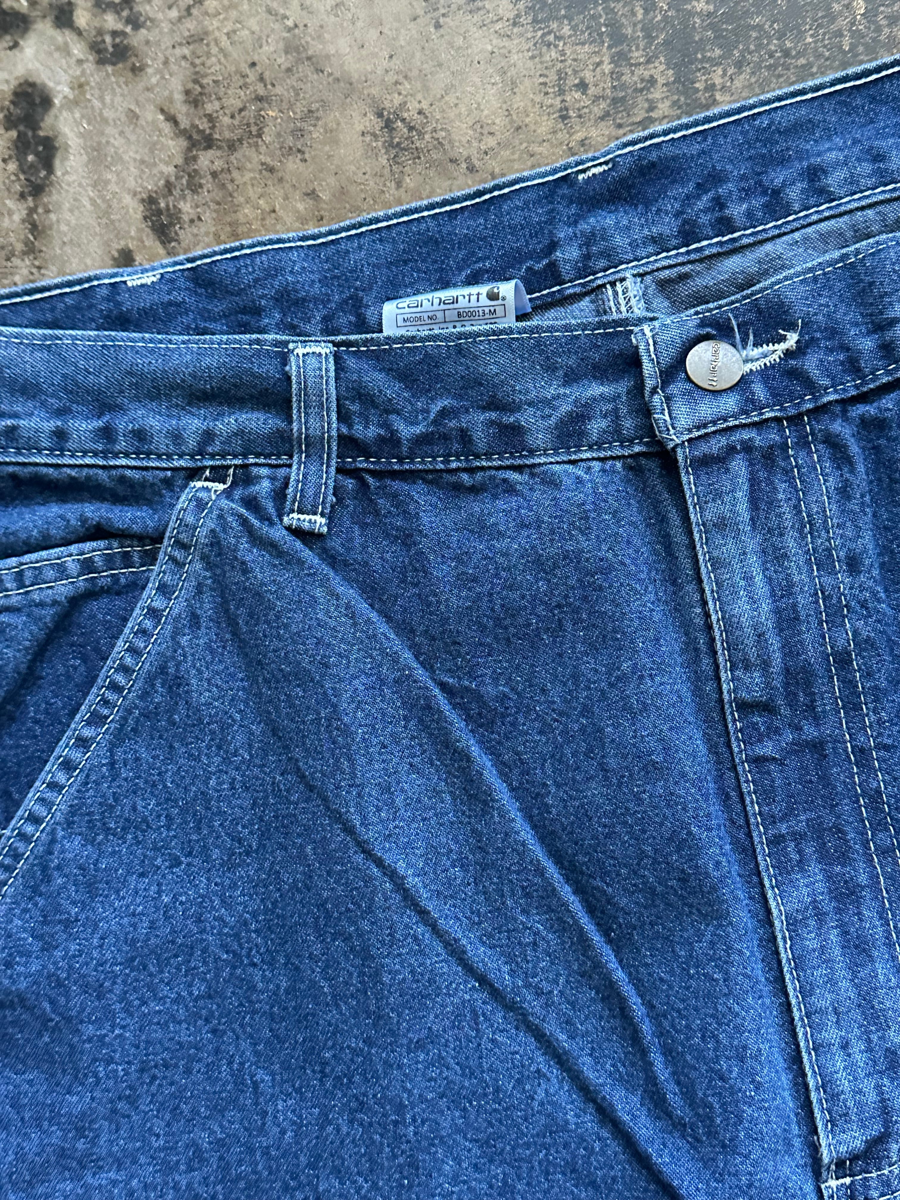 38x34 - Vintage Carhartt Denim Carpenter Pants