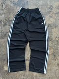 M - Adidas Black 3-Stripe Track Pants