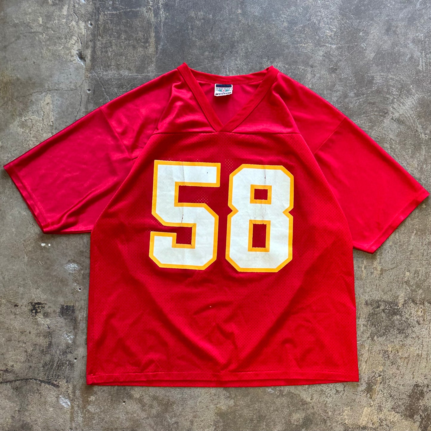 L - Red Oak #58 Chiefs Jersey