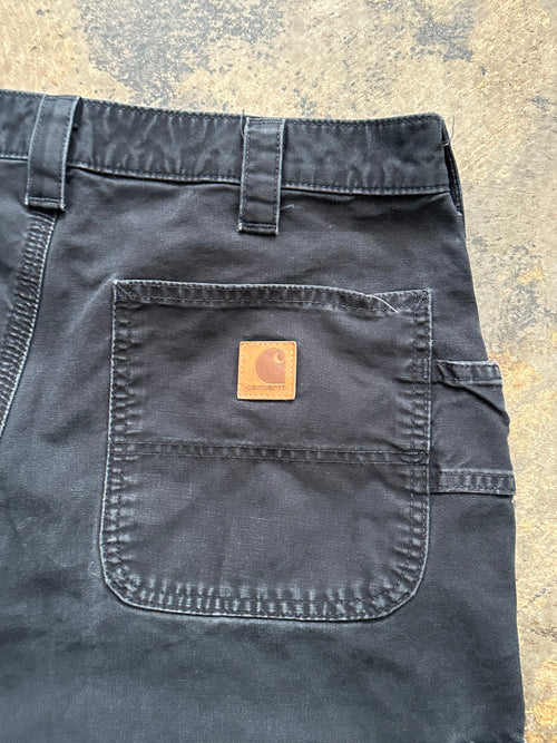 34x30 - Vintage Carhartt B151 Black Work Pants – Loose Fit