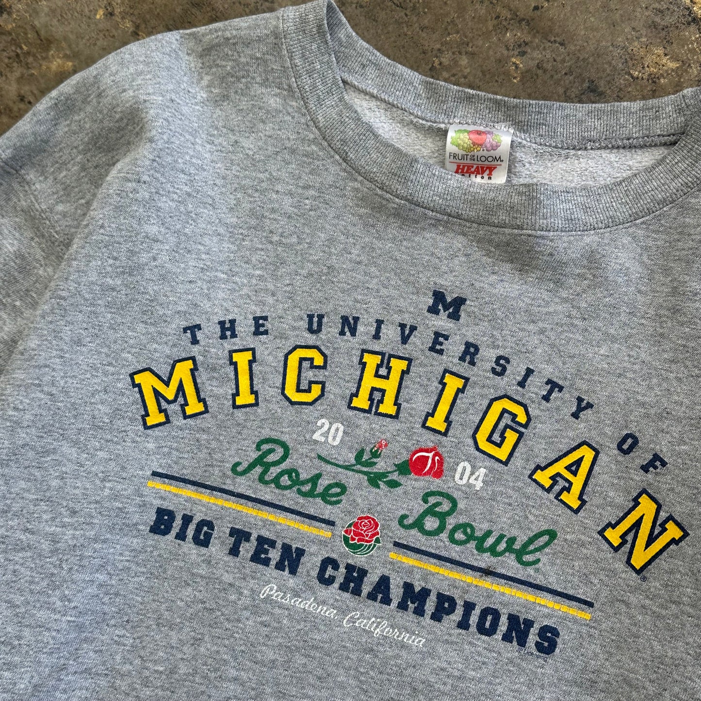L - Michigan Rose Bowl Crewneck