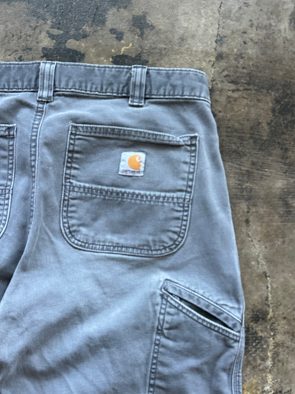 34x32- Carhartt Grey Utility Pants