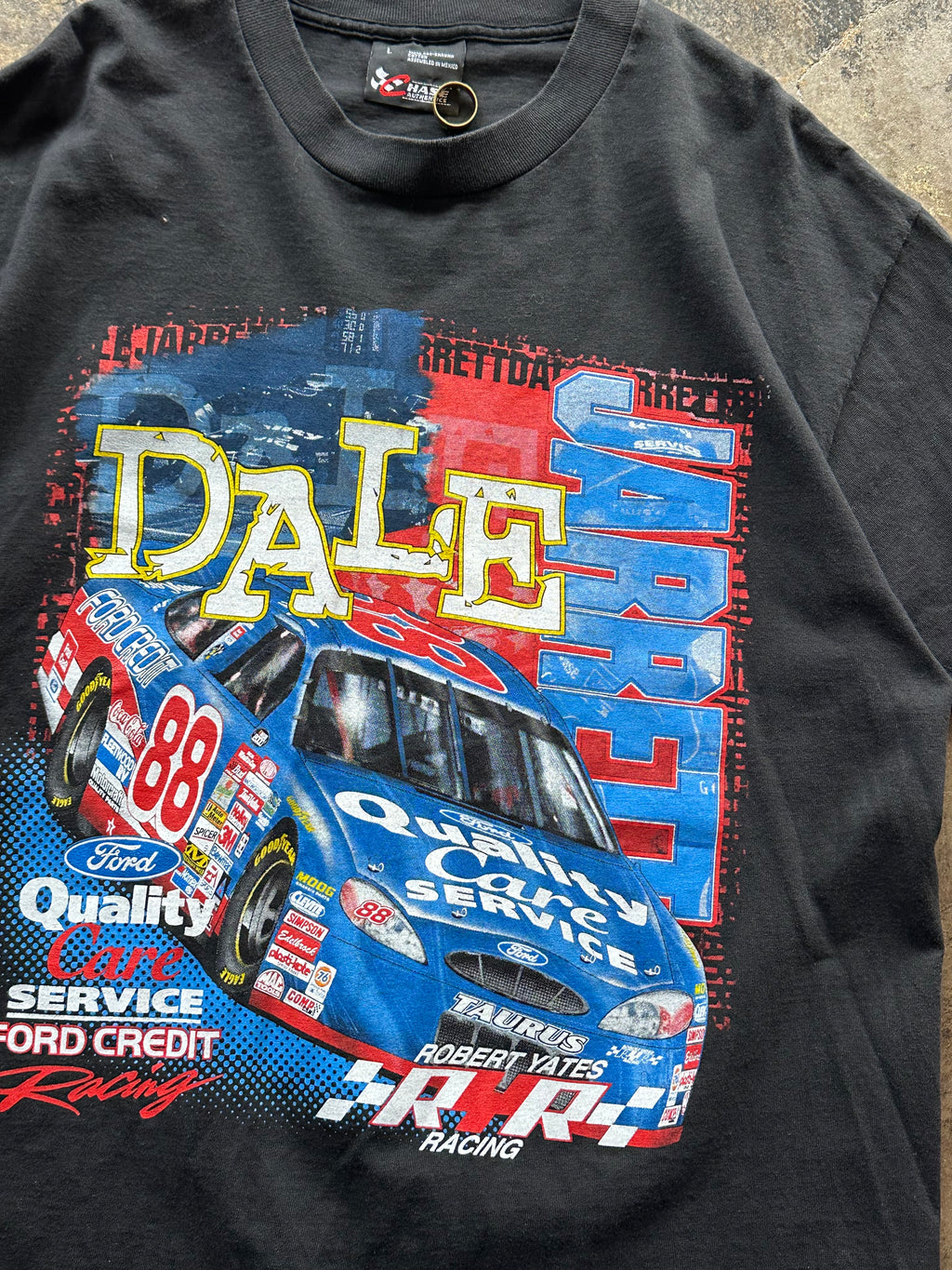 L - Dale Jarrett #88 NASCAR Racing T-Shirt – Quality Care Ford