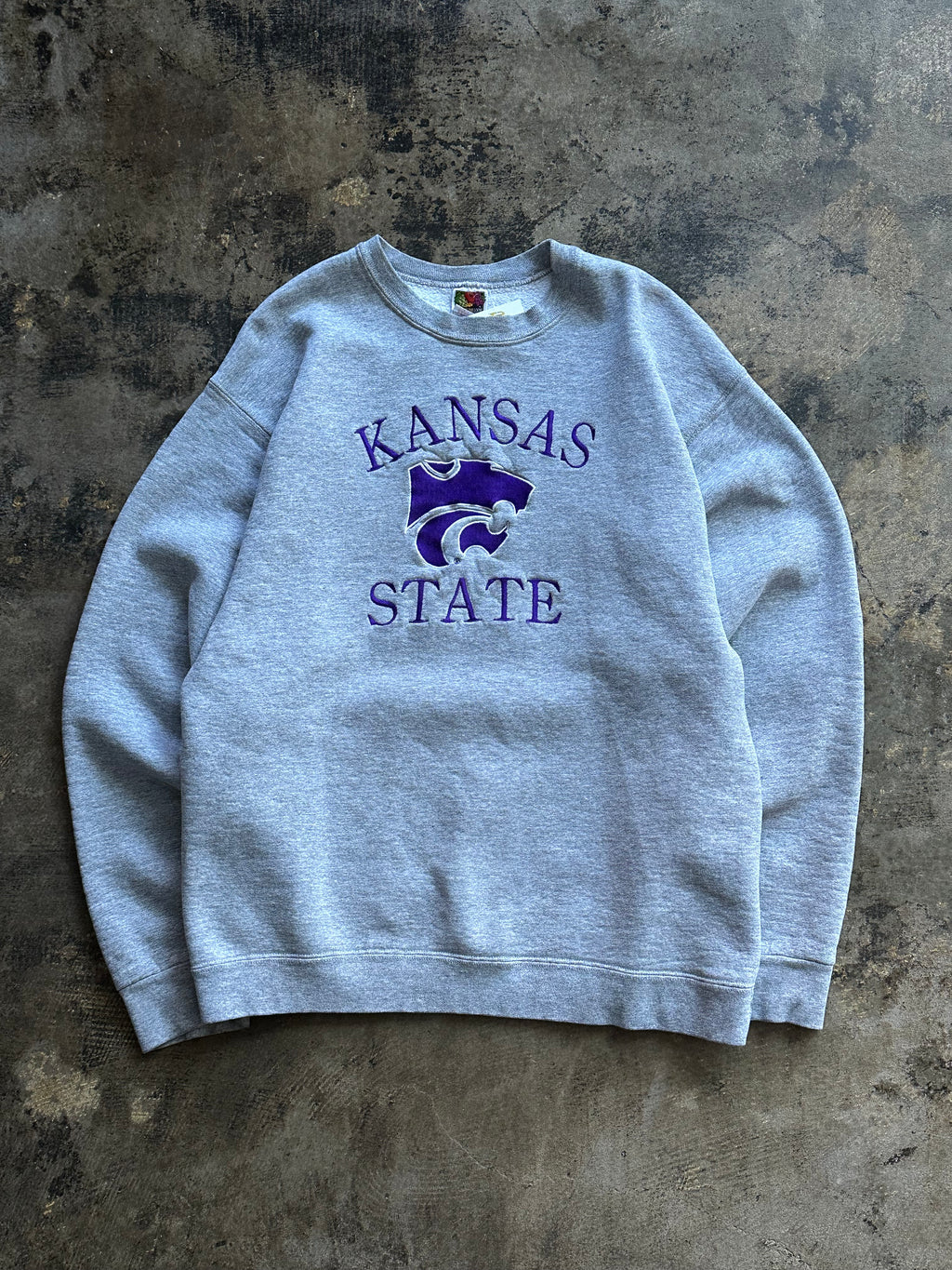 L - Vintage Kansas State Wildcats Crewneck