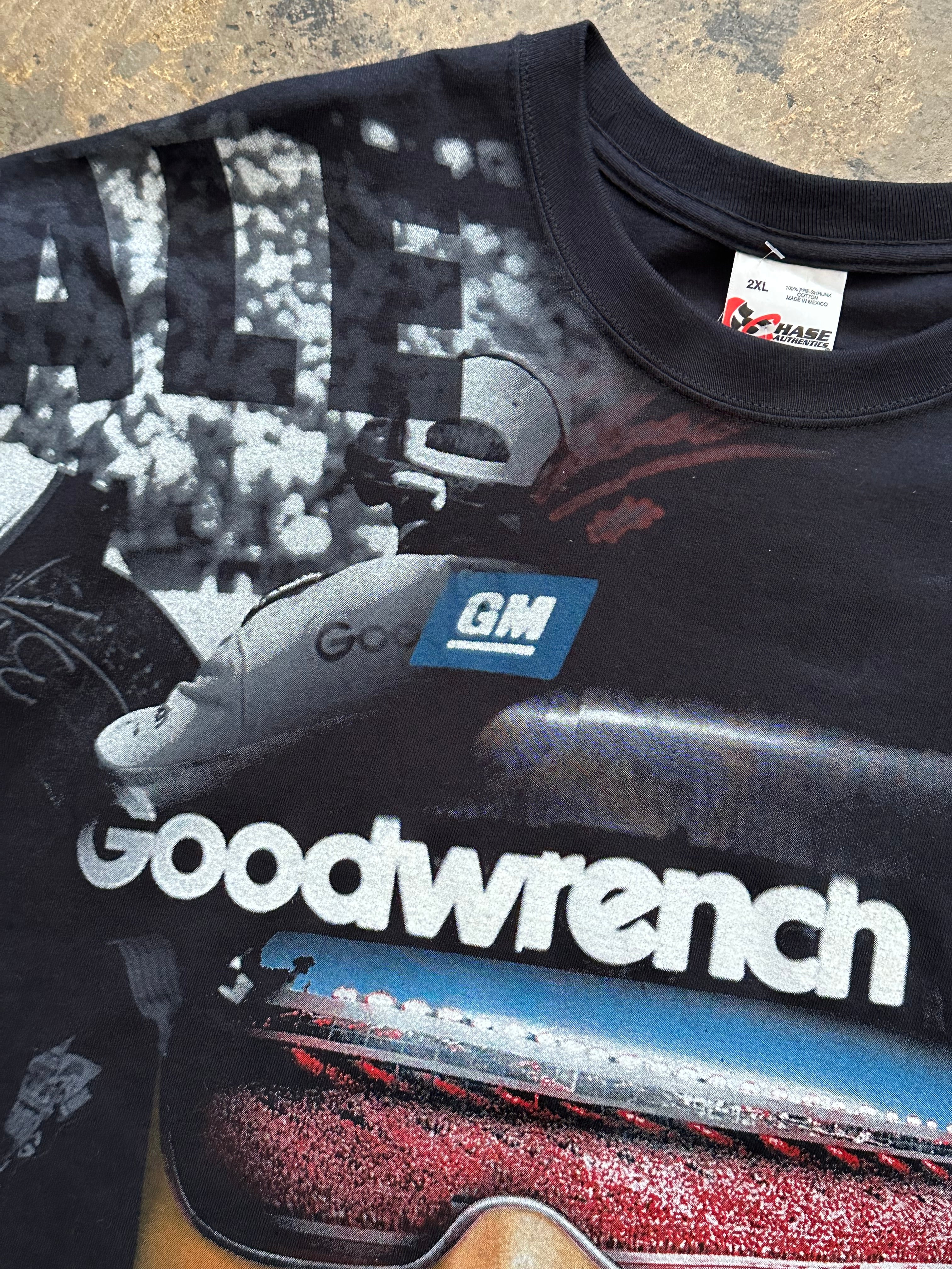 XXL - Dale Earnhardt Goodwrench All-Over Print NASCAR Tee