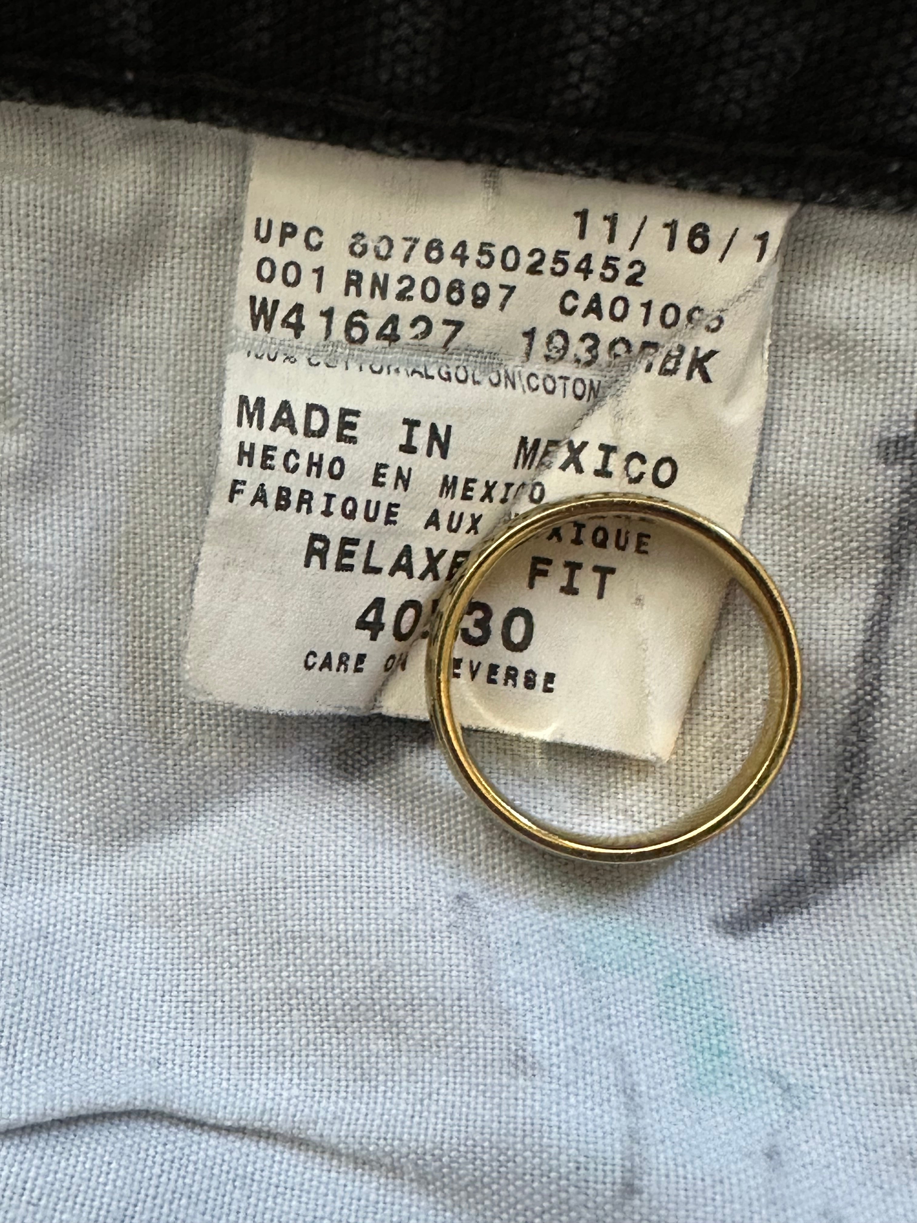 40x30 - Vintage Dickies Black Carpenter Pants