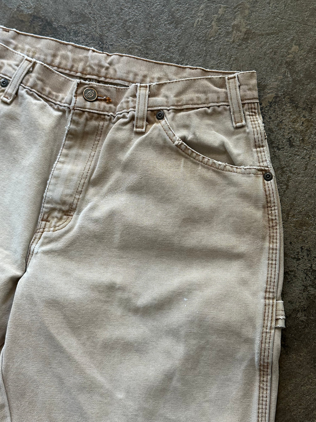 32x26 - Vintage Dickies Utility Work Pants – Tan