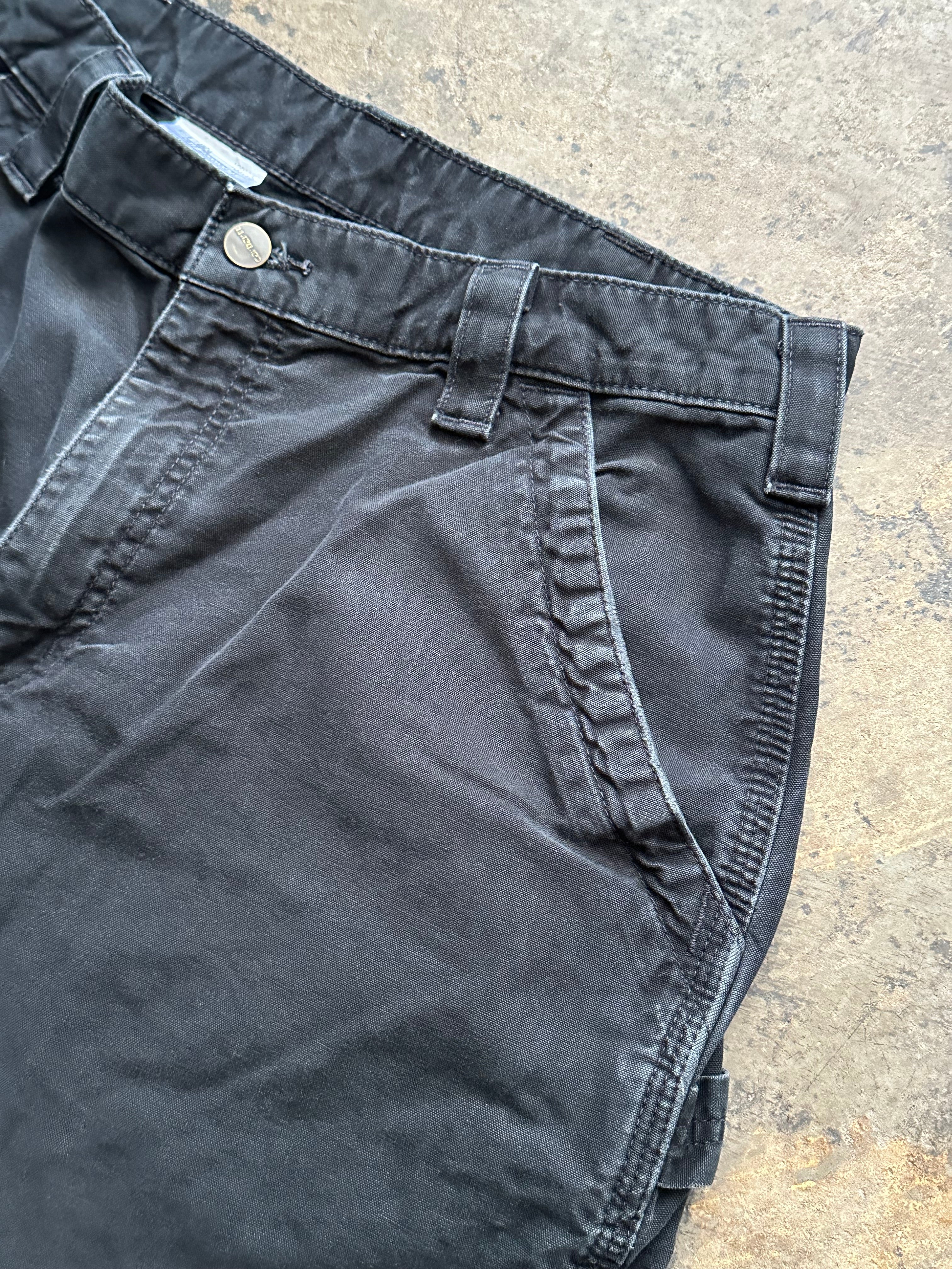 34x30 - Vintage Carhartt B151 Black Work Pants – Loose Fit