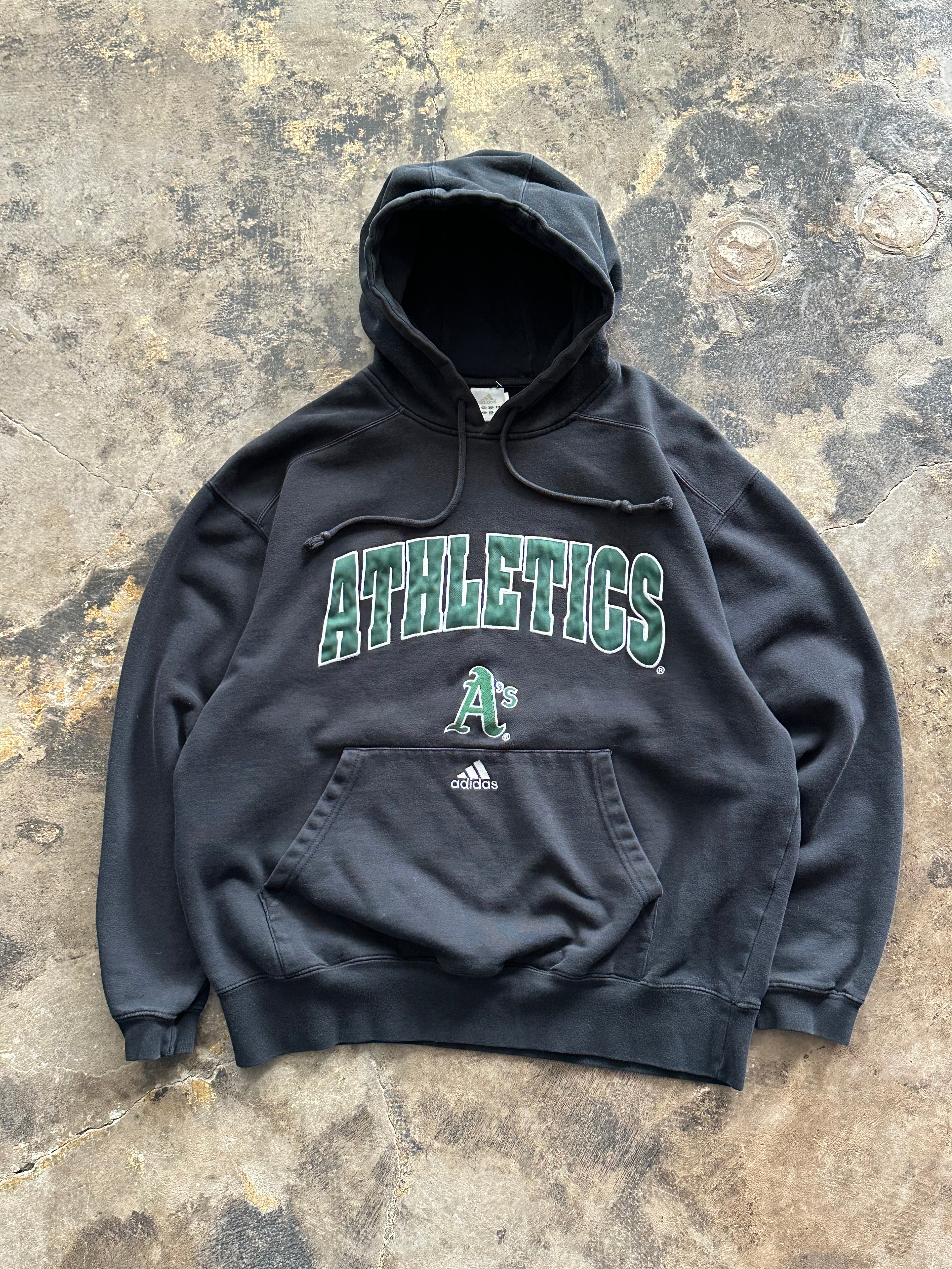L - Vintage Oakland Athletics Adidas Hoodie