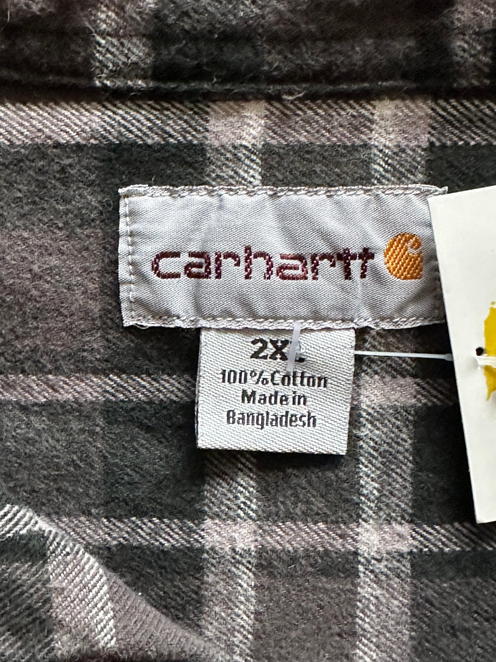 XXL - Carhartt Plaid Flannel button up