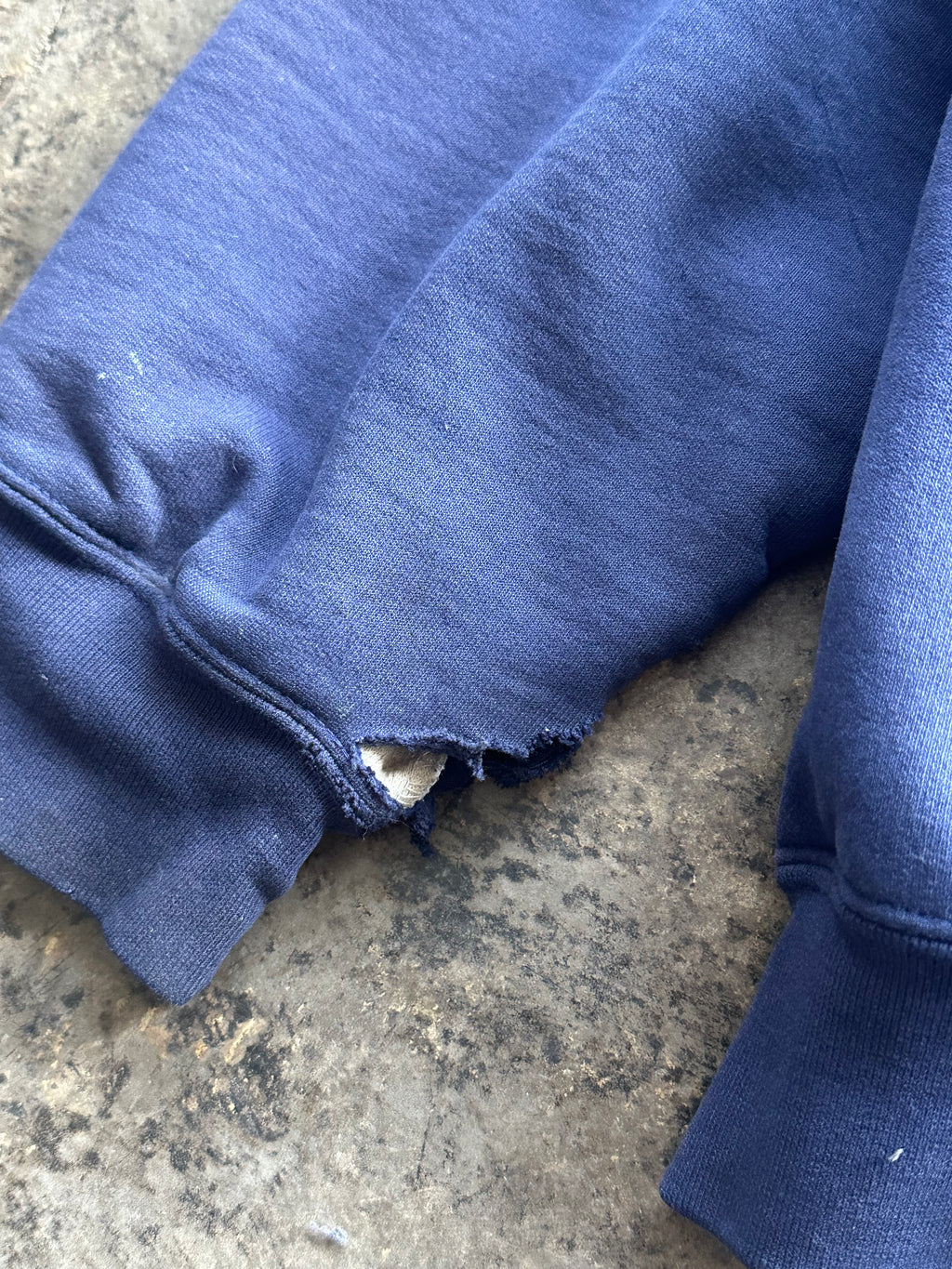 3XL - Vintage Carhartt Navy Embroidered Crewneck