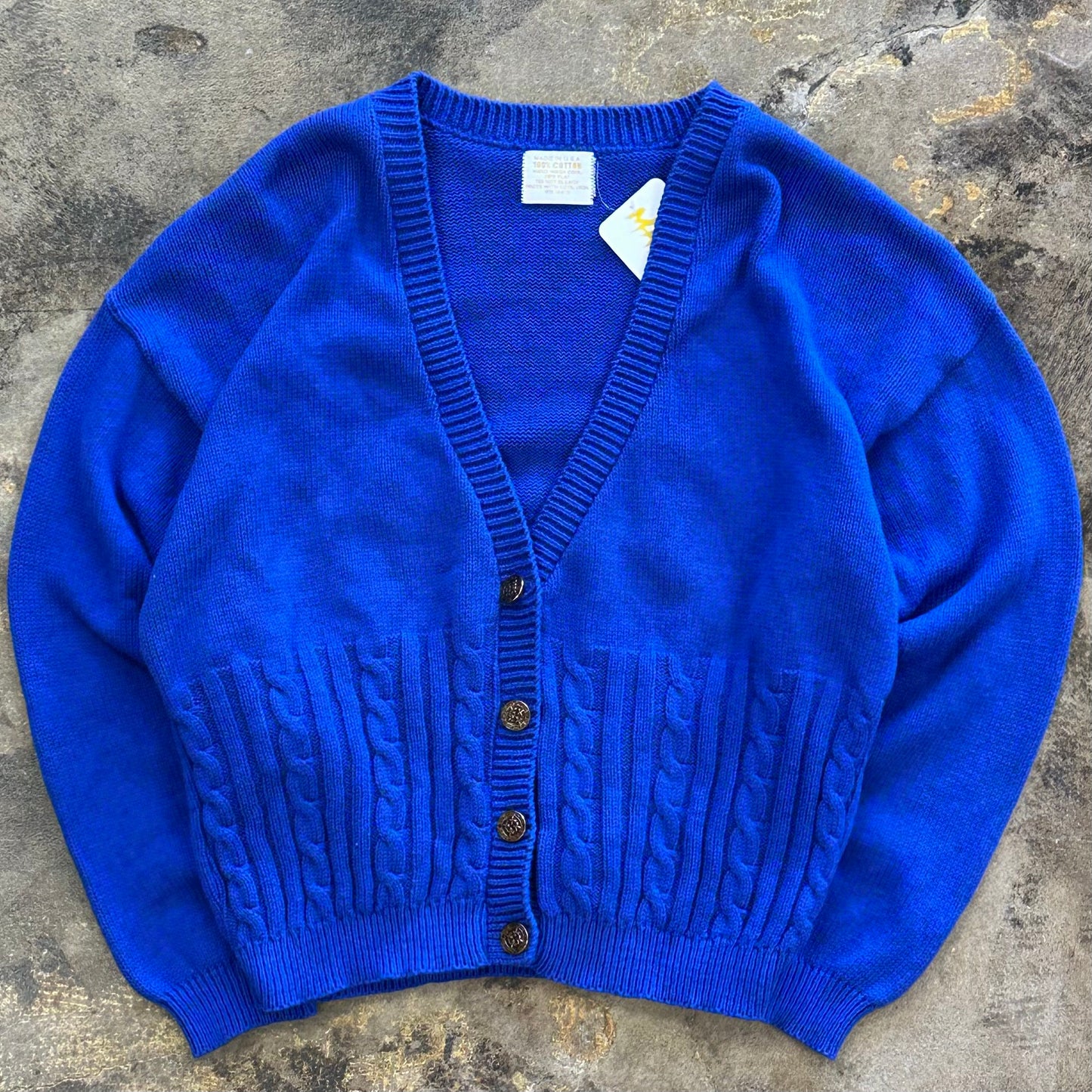 M - Blue Knit sweater