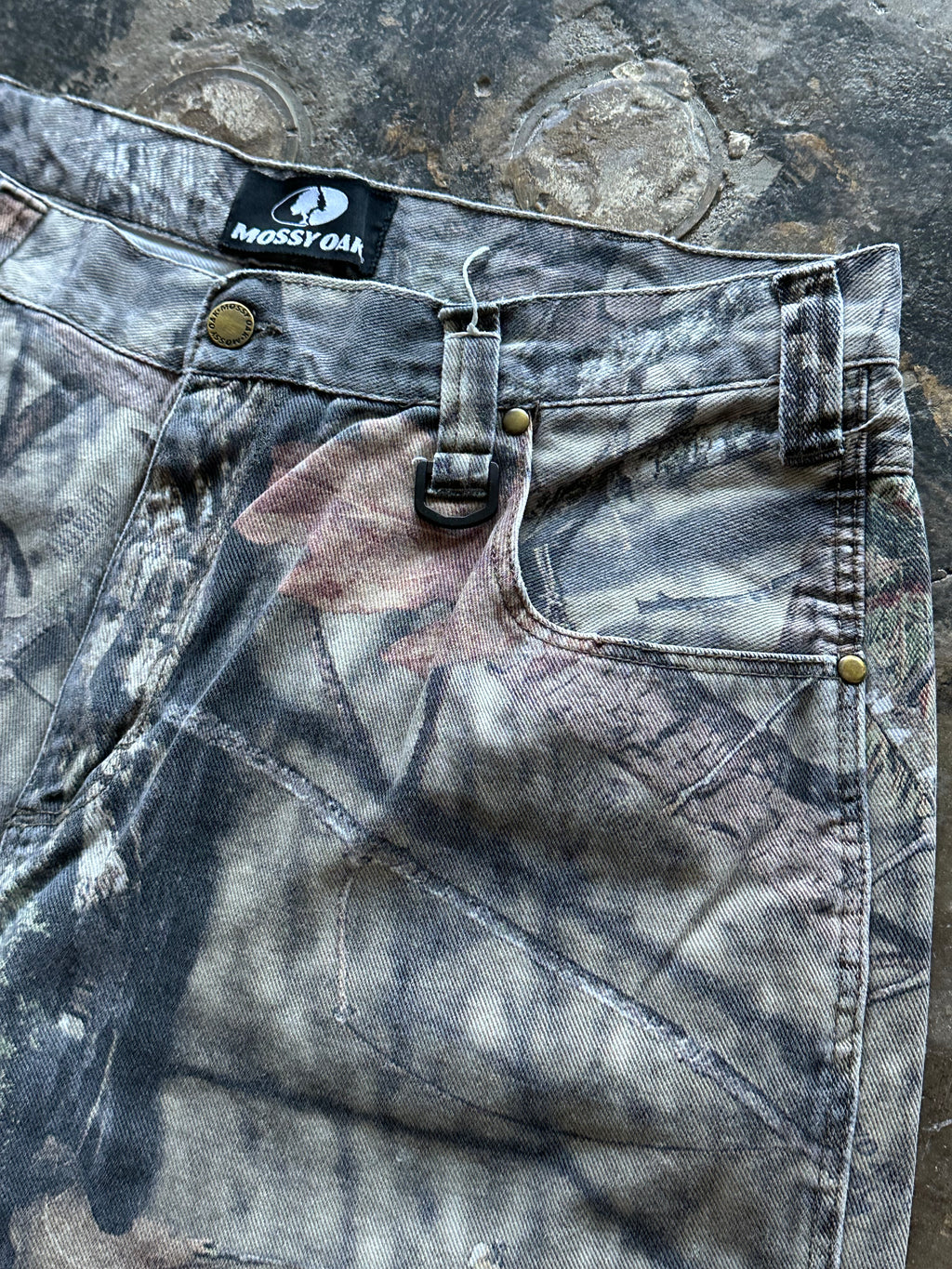 38x30 - Mossy Oak Camo Work Pants