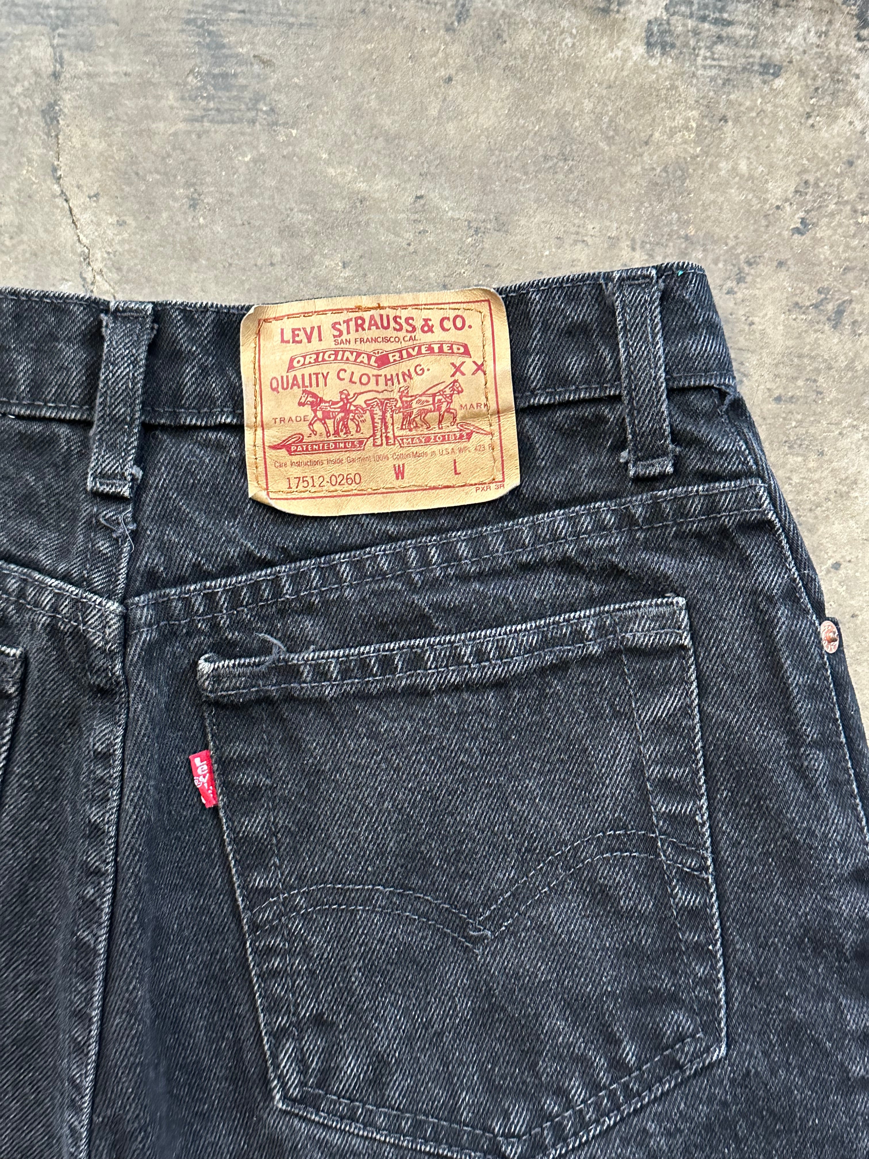 9 - Vintage Levi’s Black Denim Jeans – Made in USA