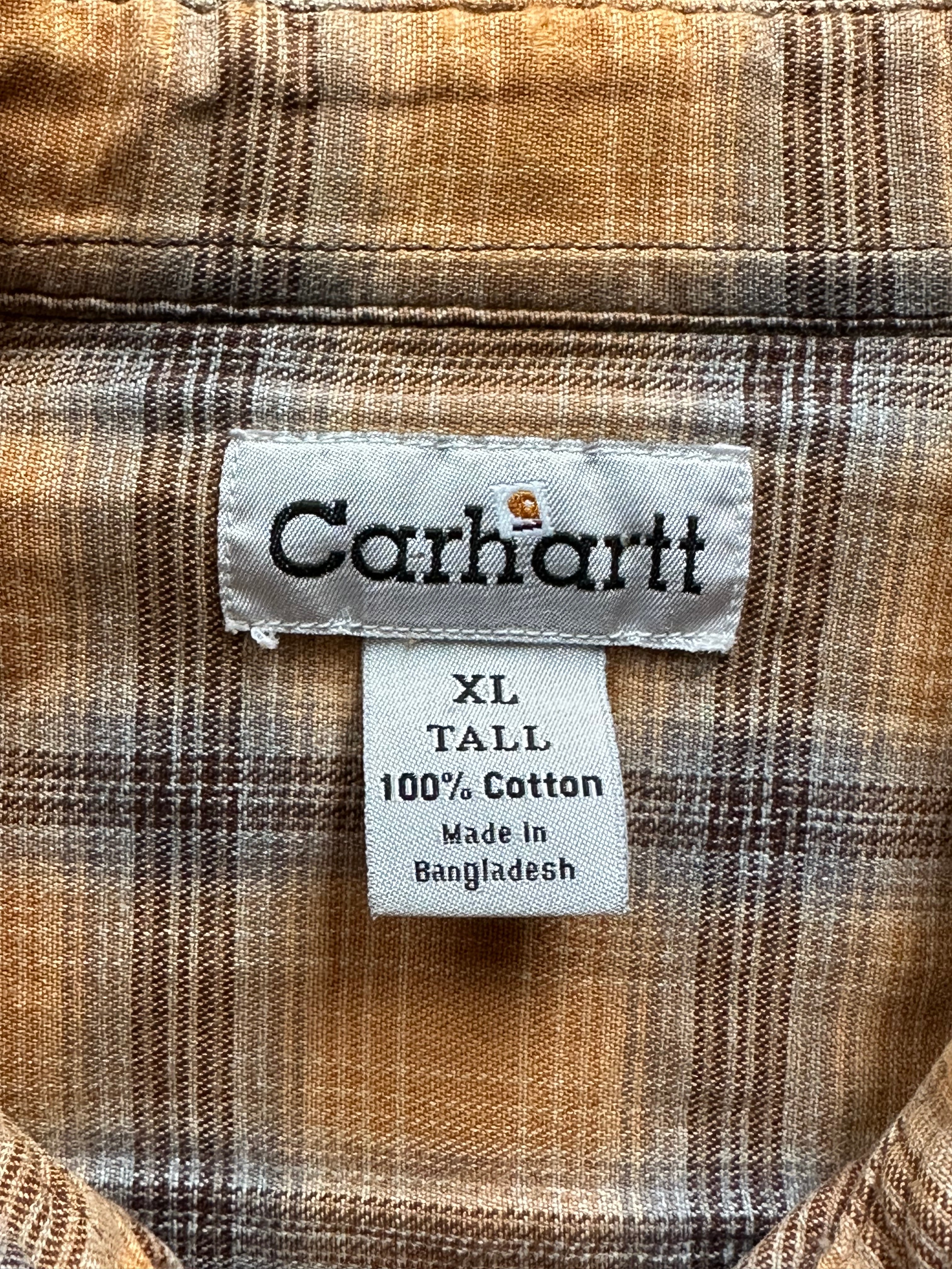 XLT - Vintage Carhartt Button-Up Workwear Shirt