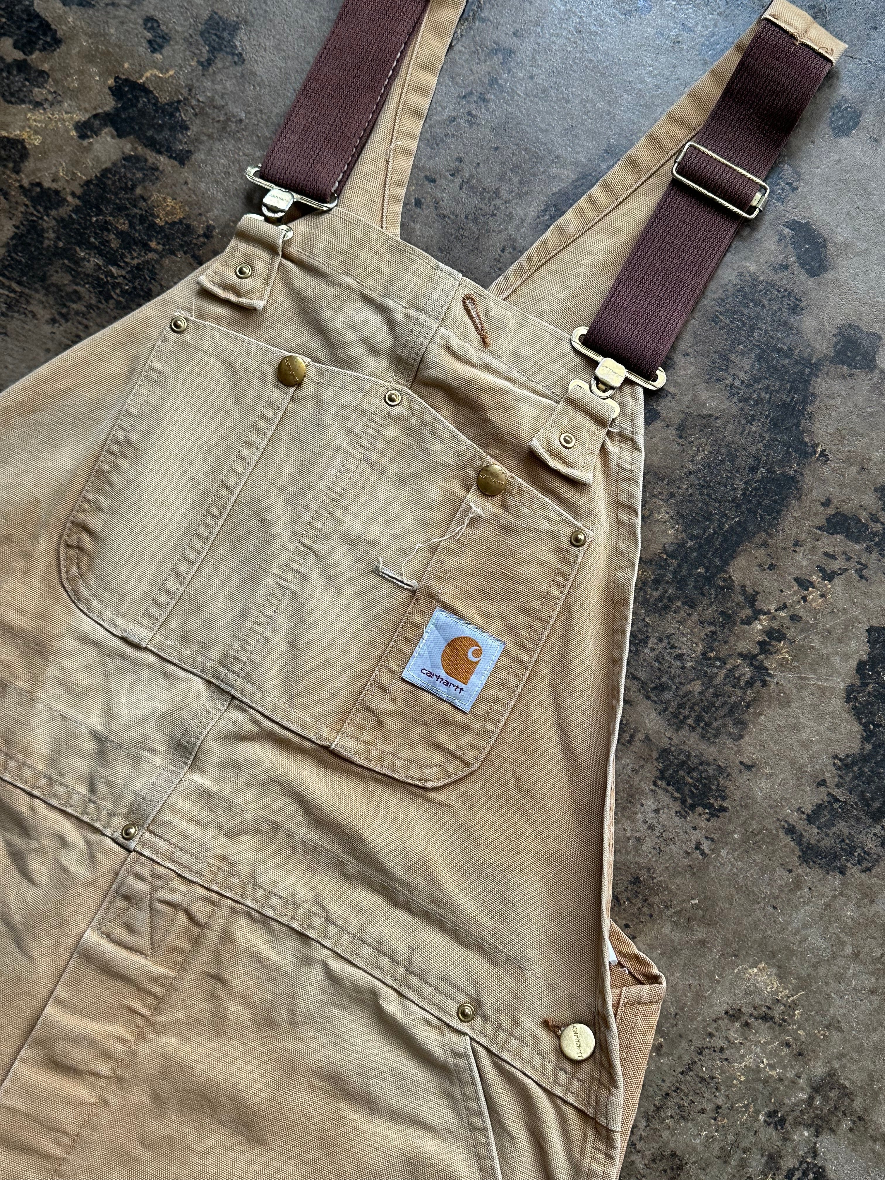 XL - Carhartt double knee overalls