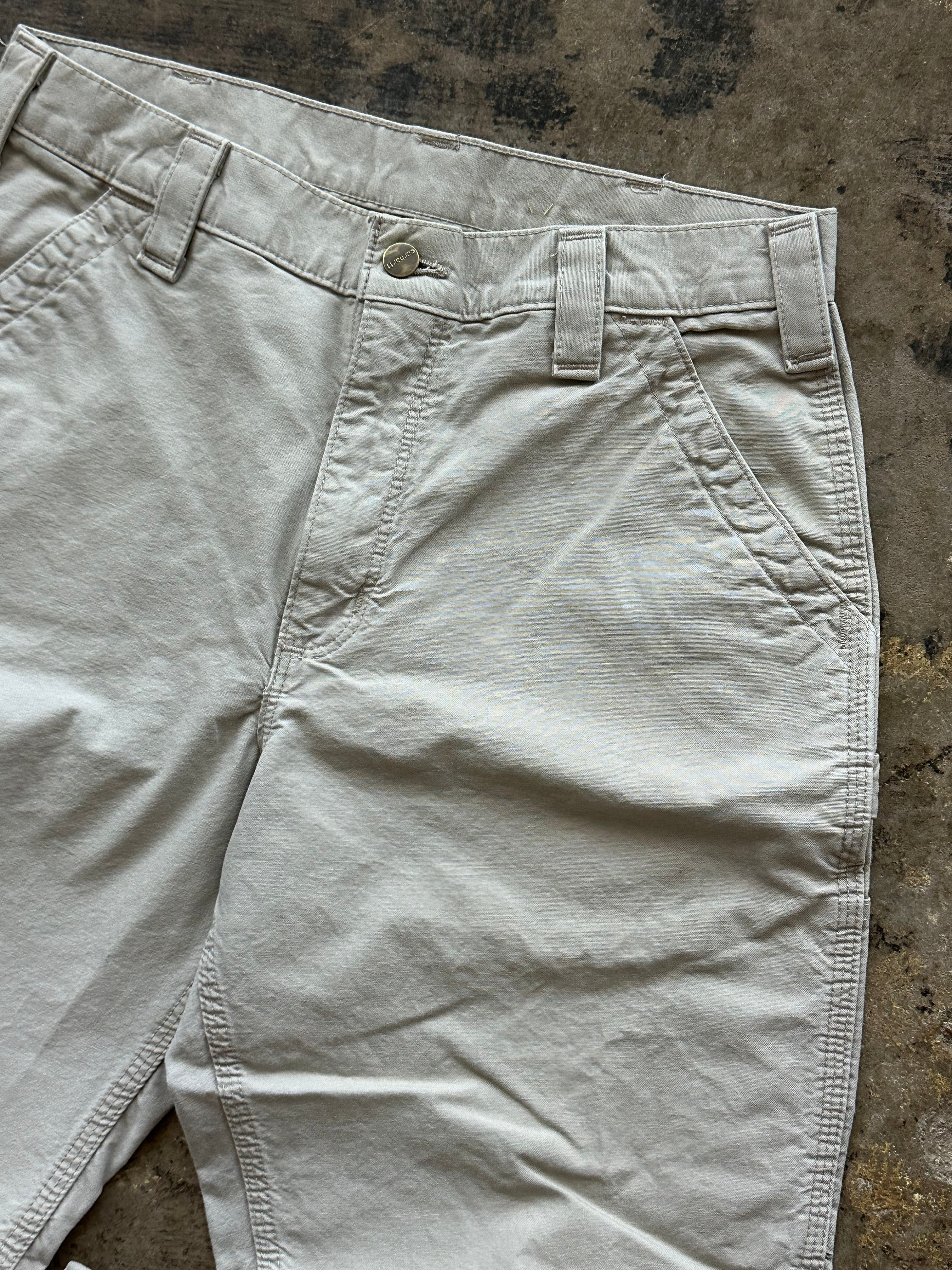 32x30 - Carhartt Tan Utility Work Pants Loose Original