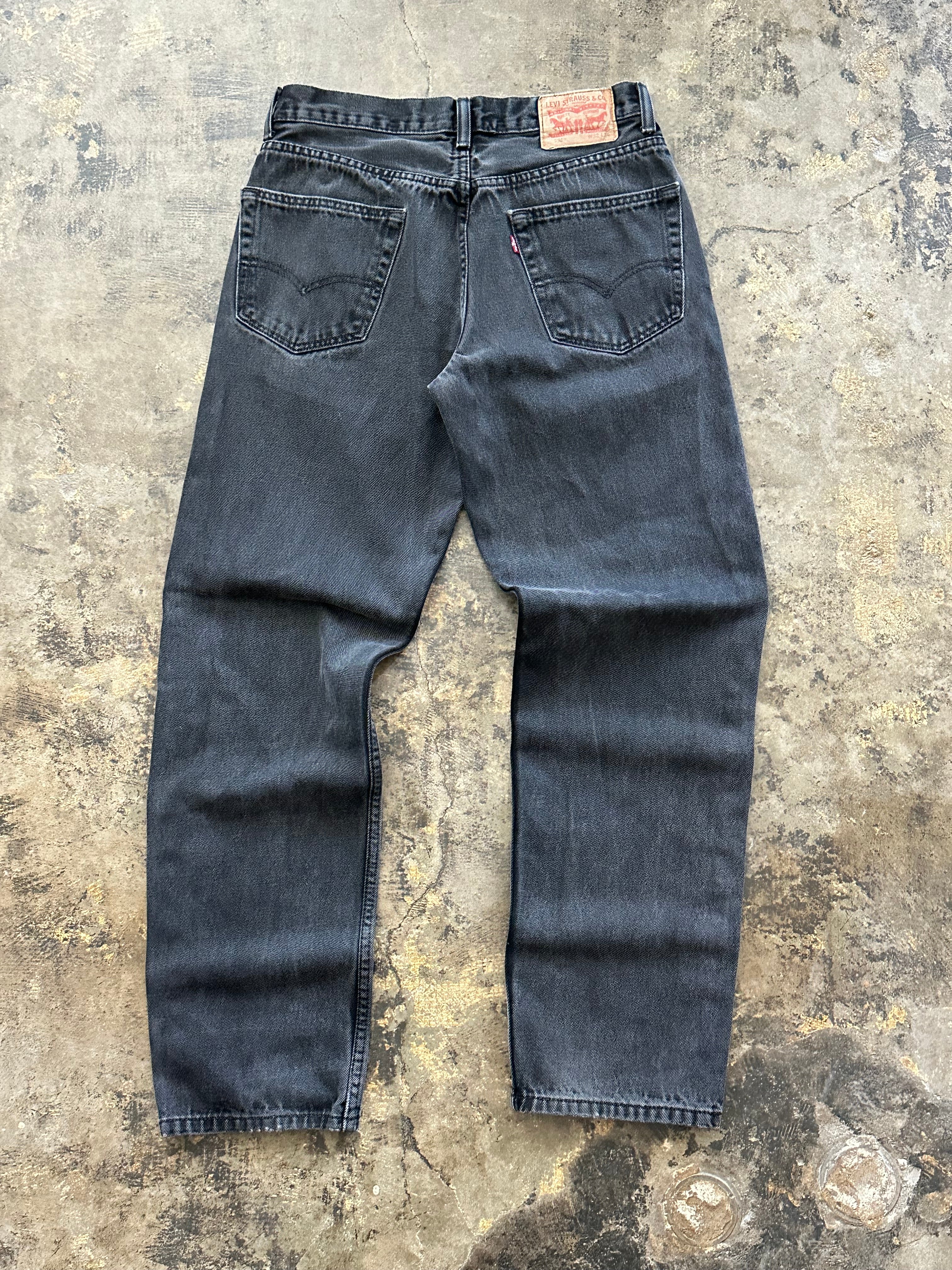 32x34 - 550 Levi’s Black Denim Jeans