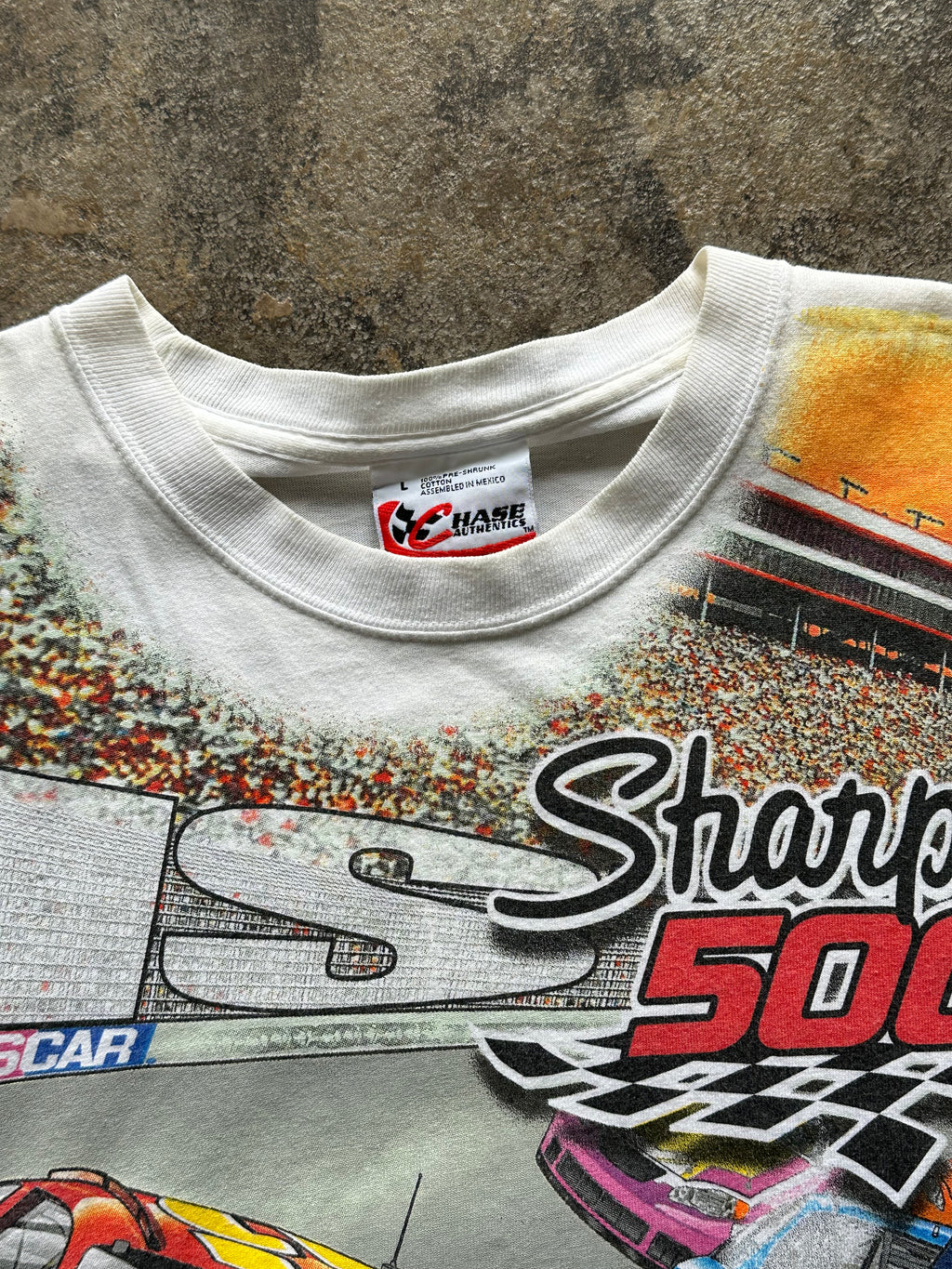L - Vintage 2003 Bristol Motor Speedway “Sharpie 500” NASCAR Tee – Chase Authentics
