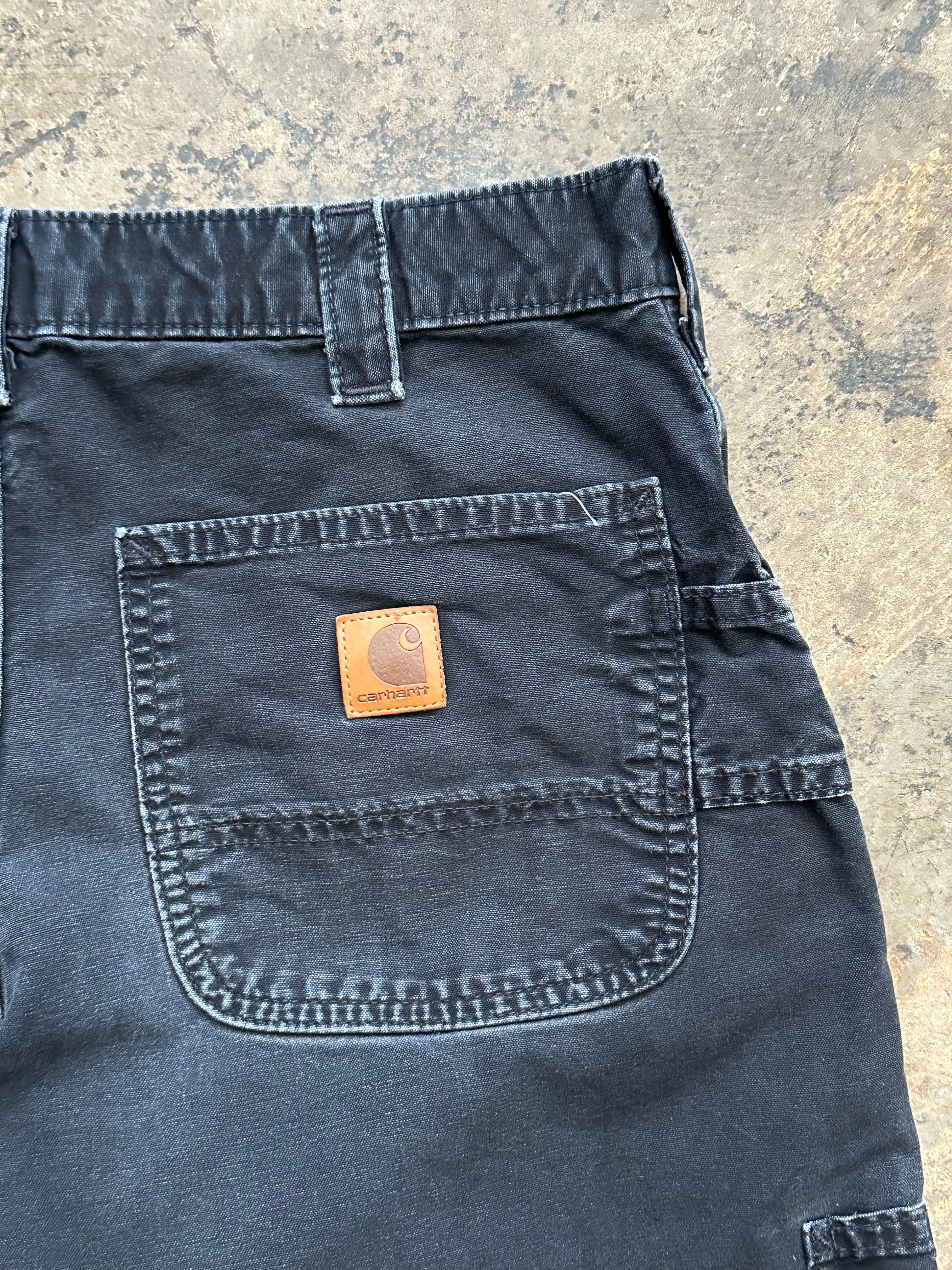 34x30 - Vintage Carhartt B151 Black Work Pants