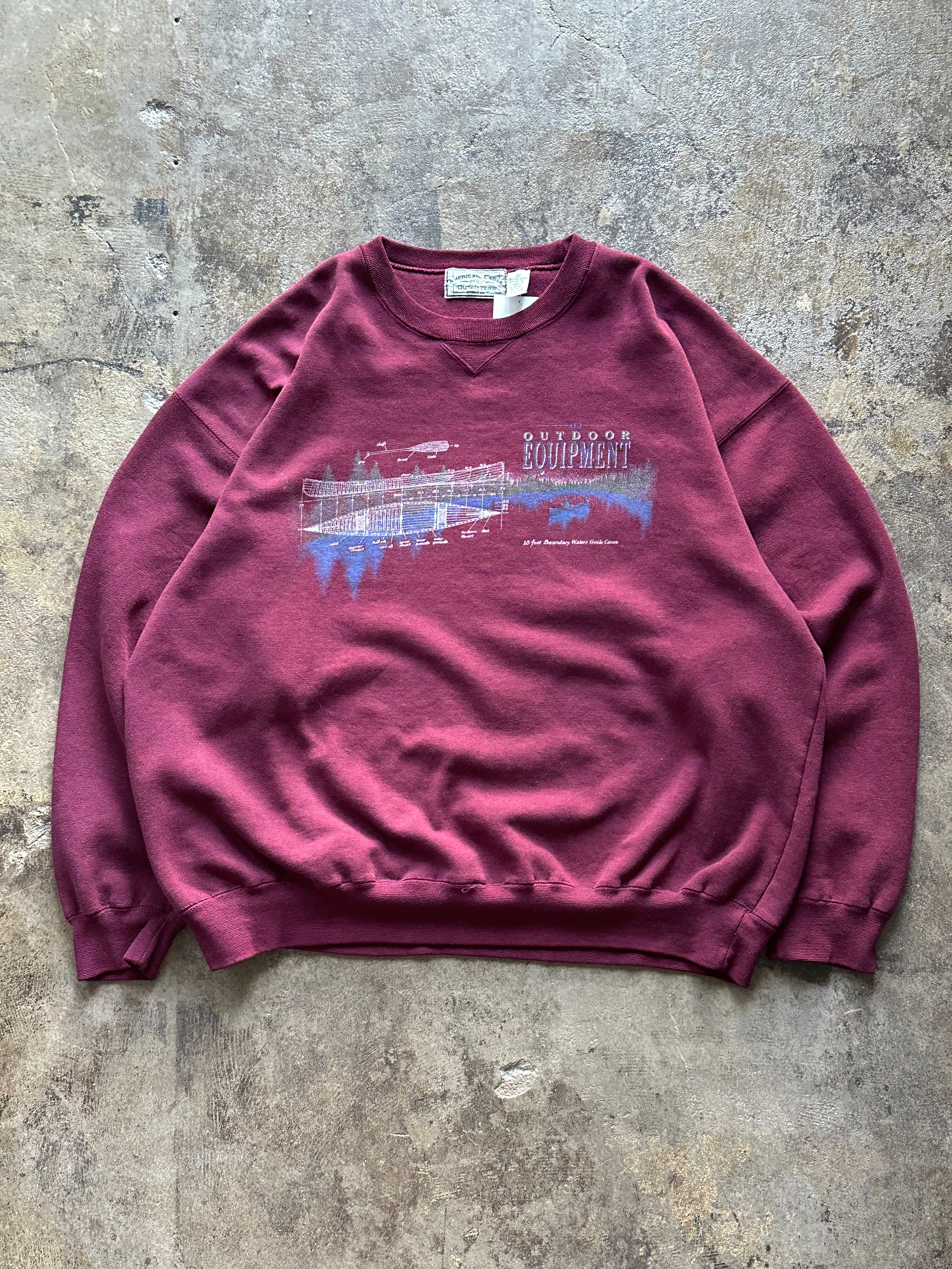 XL - American Eagle “Outdoor Equipment” Graphic Crewneck