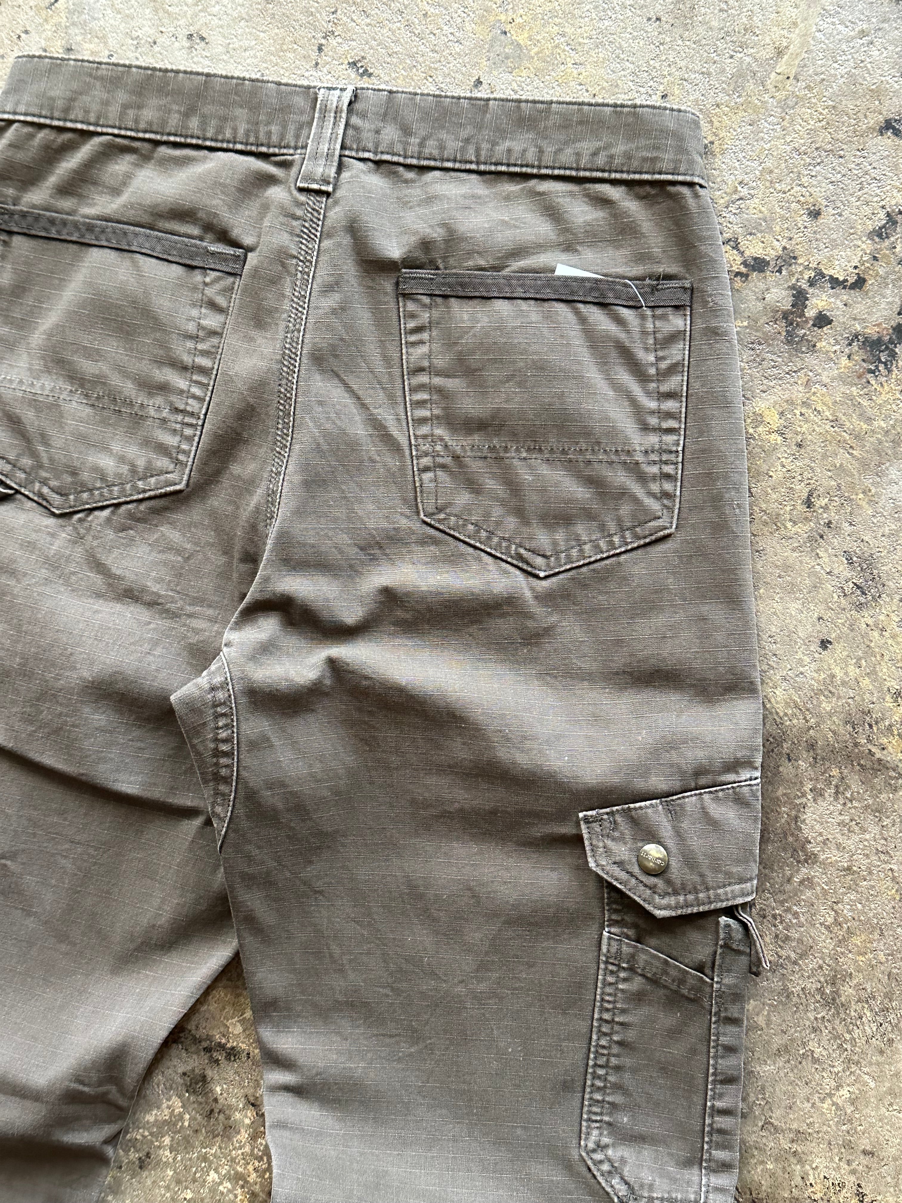 31x32 - Carhartt Brown Cargo Work Pants