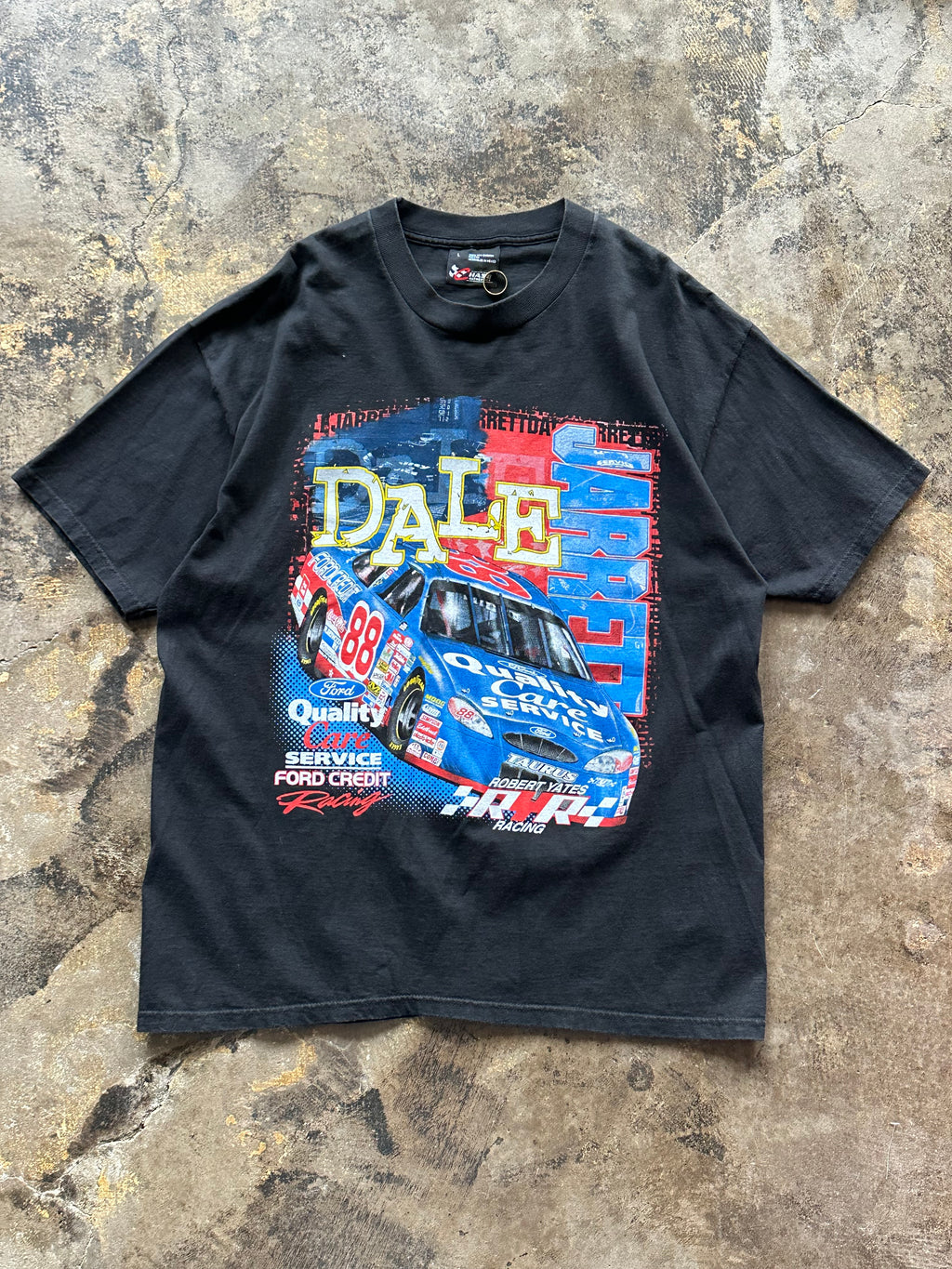 L - Dale Jarrett #88 NASCAR Racing T-Shirt – Quality Care Ford