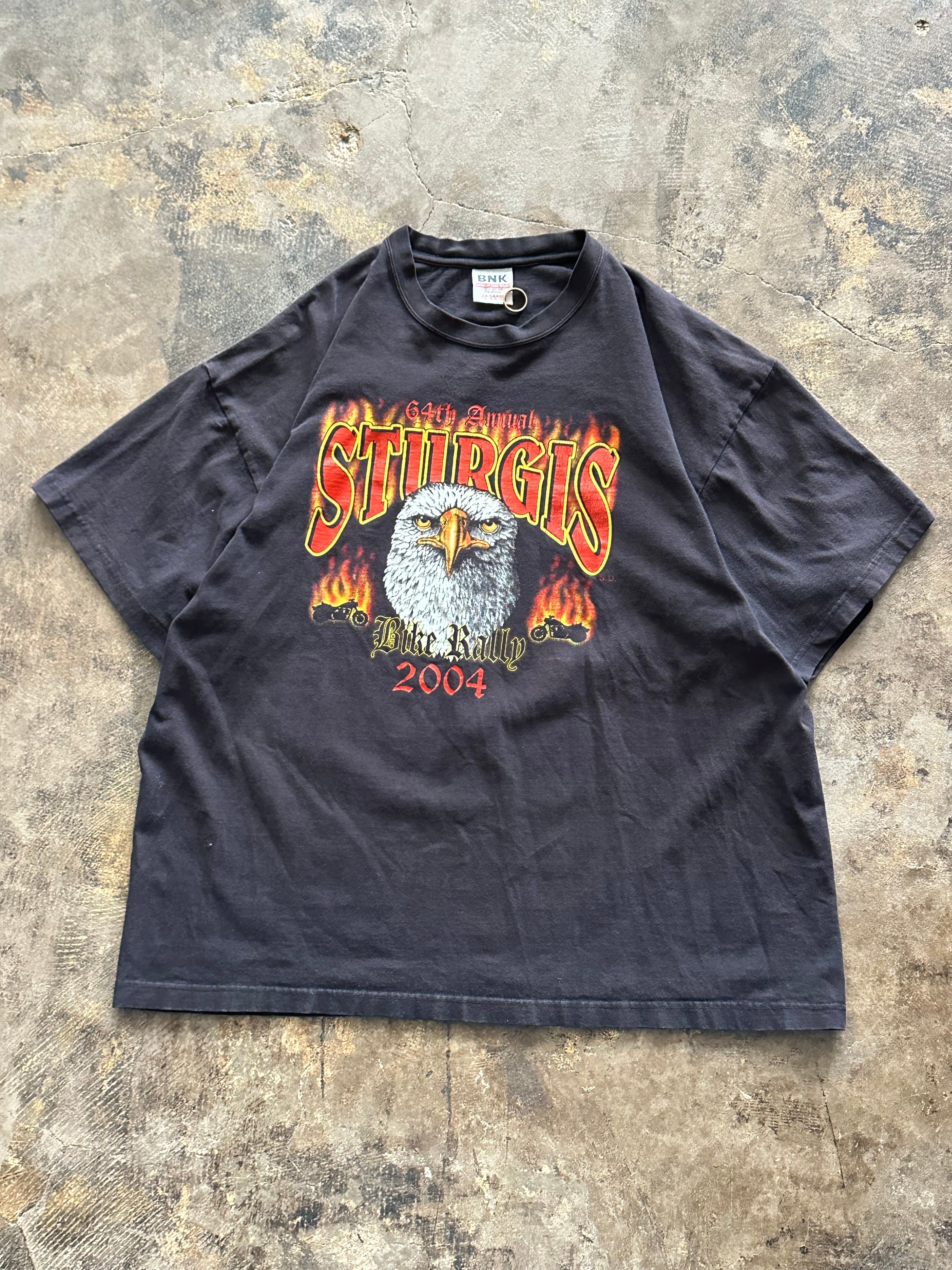 XXL - Sturgis Bike Rally 2004 Graphic T-Shirt – Black