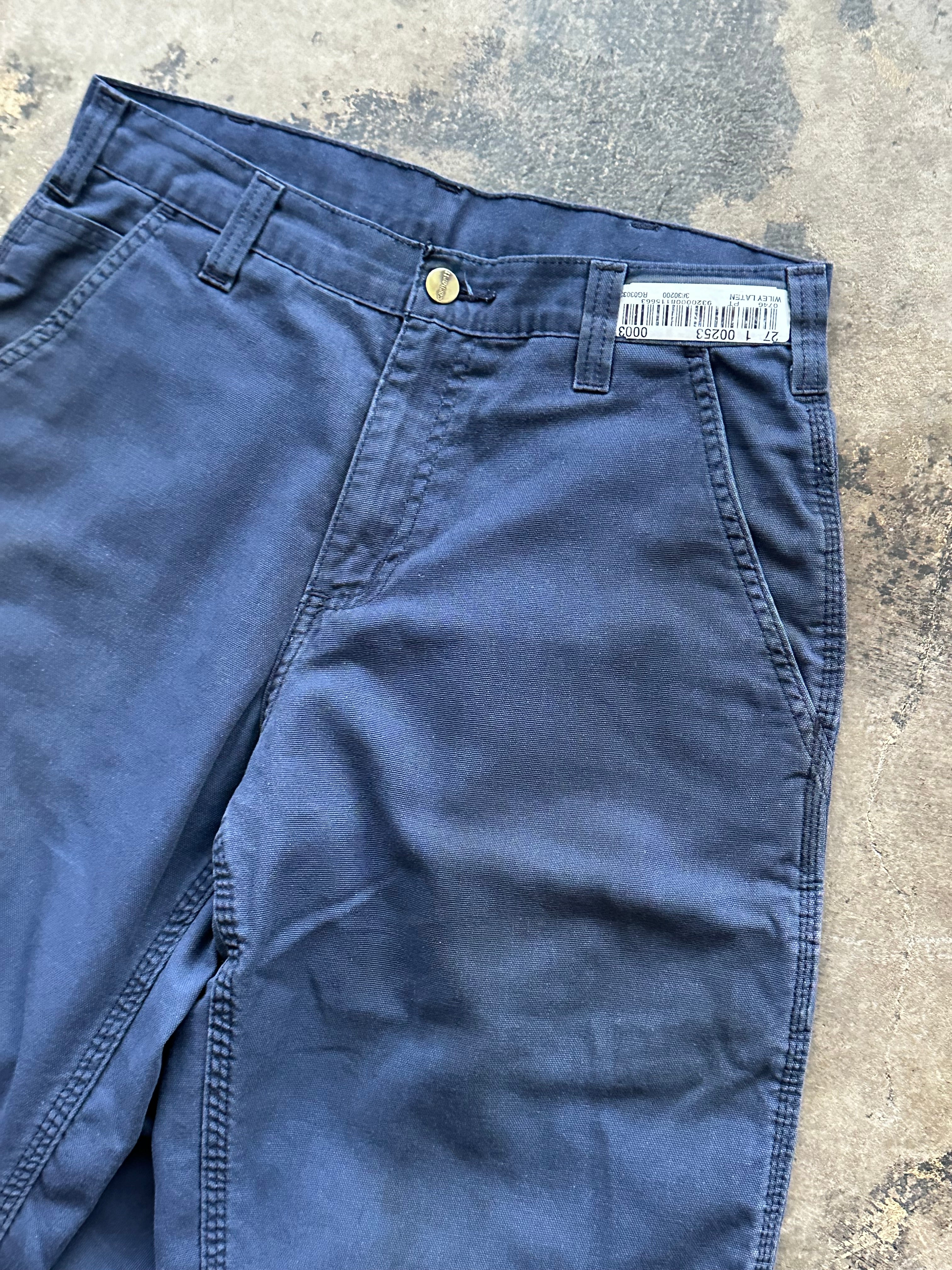 30x32- Carhartt Navy Workwear Pants