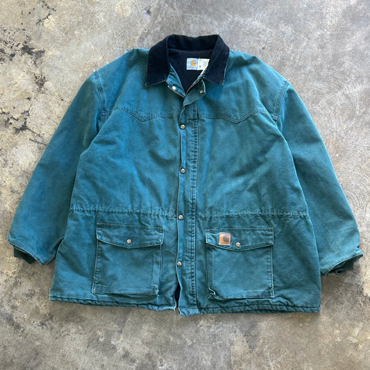 4XL - Forest Green Carhartt Coat