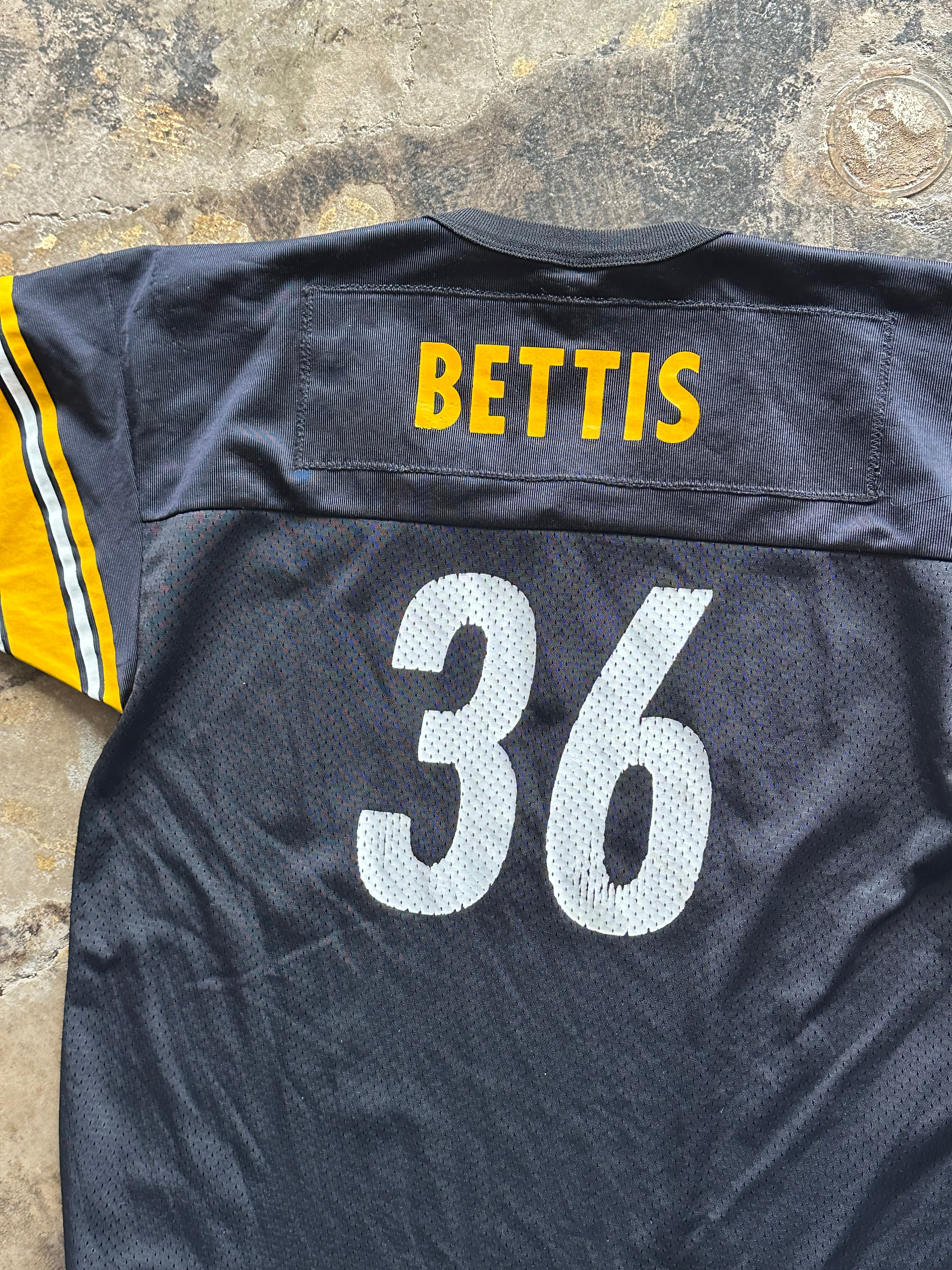 S - Pittsburgh Steelers #36 Jerome Bettis NFL Jersey – Champion