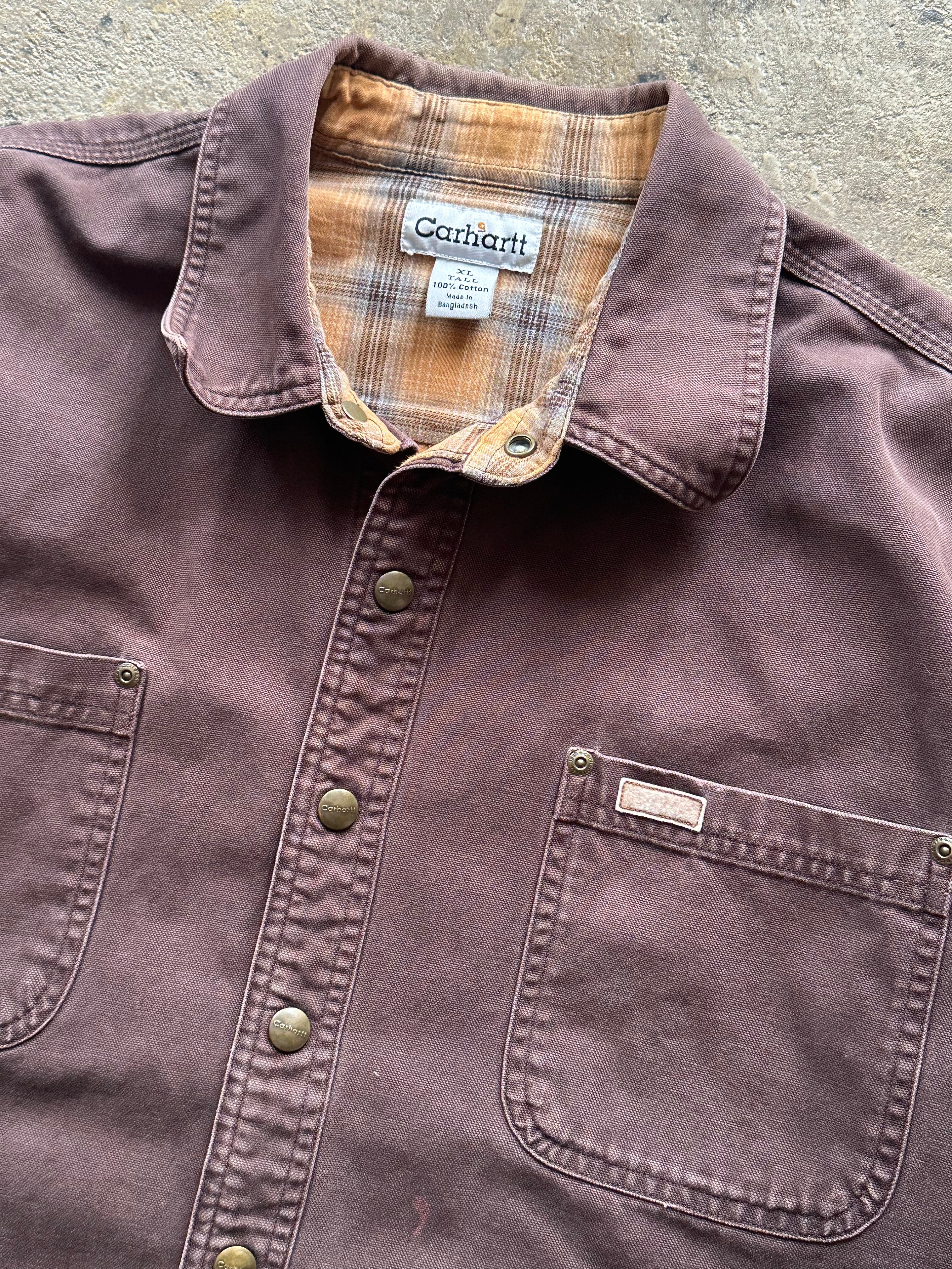 XLT - Vintage Carhartt Button-Up Workwear Shirt