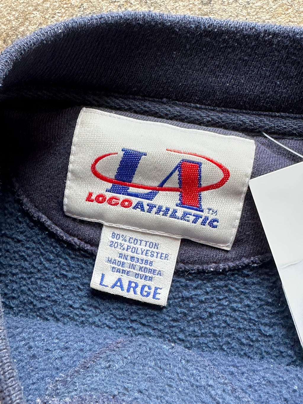 L - Vintage San Diego Chargers Crewneck – Logo Athletic / 90s / Embroidered