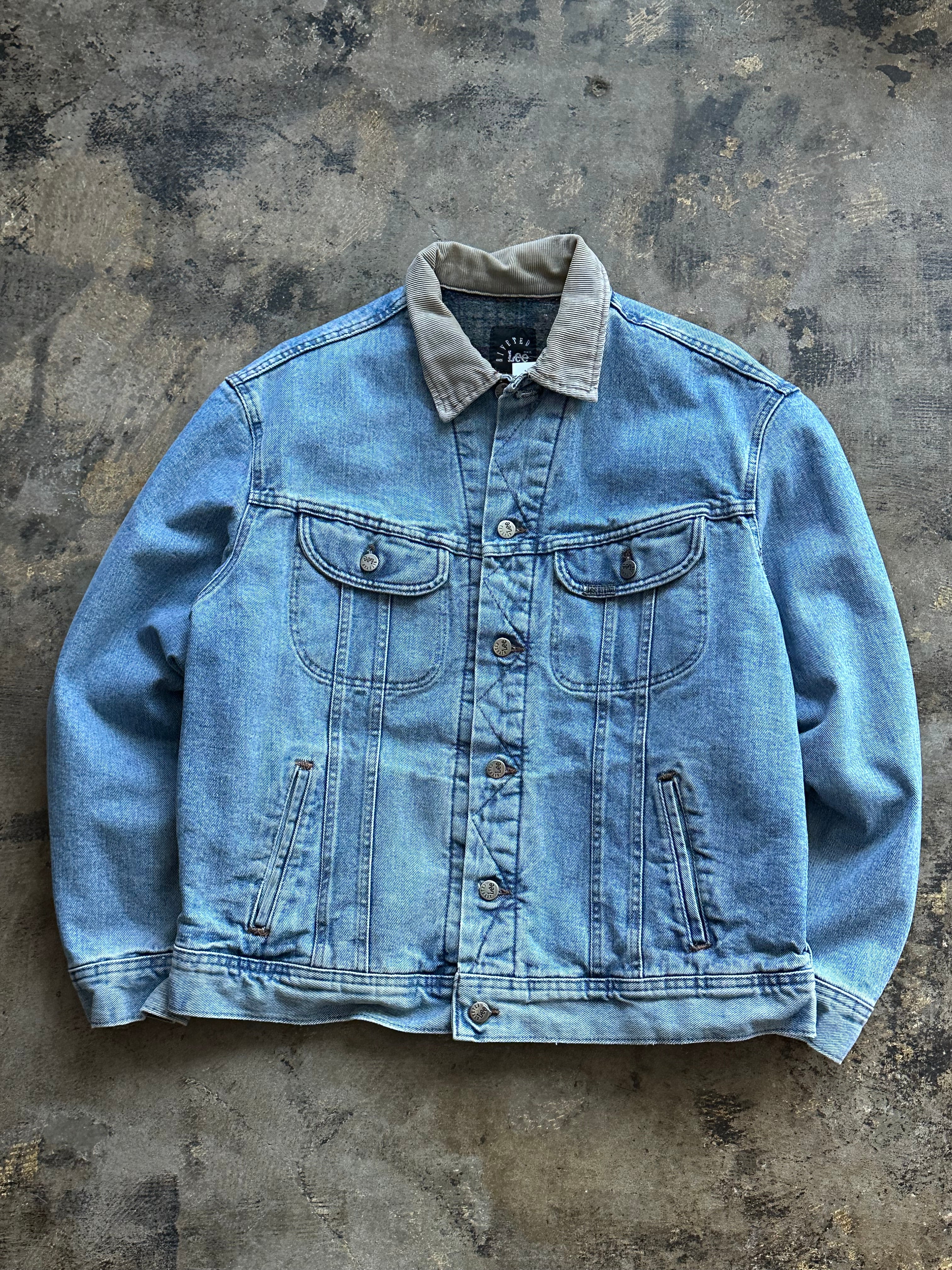 L - Vintage Lee Riveted Denim Jacket