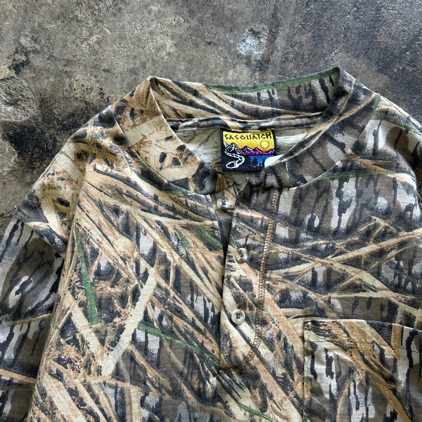 S - Sasquatch Camo Longsleeve